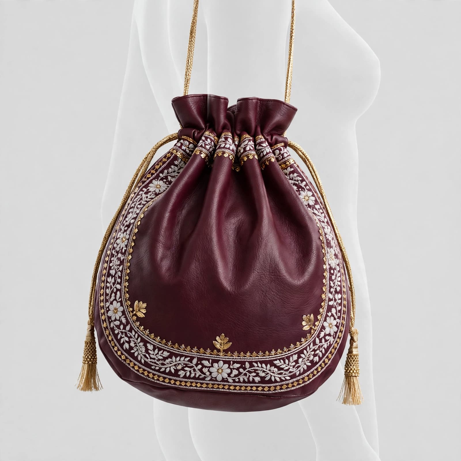 Scarlet Marigold Mist Clutch