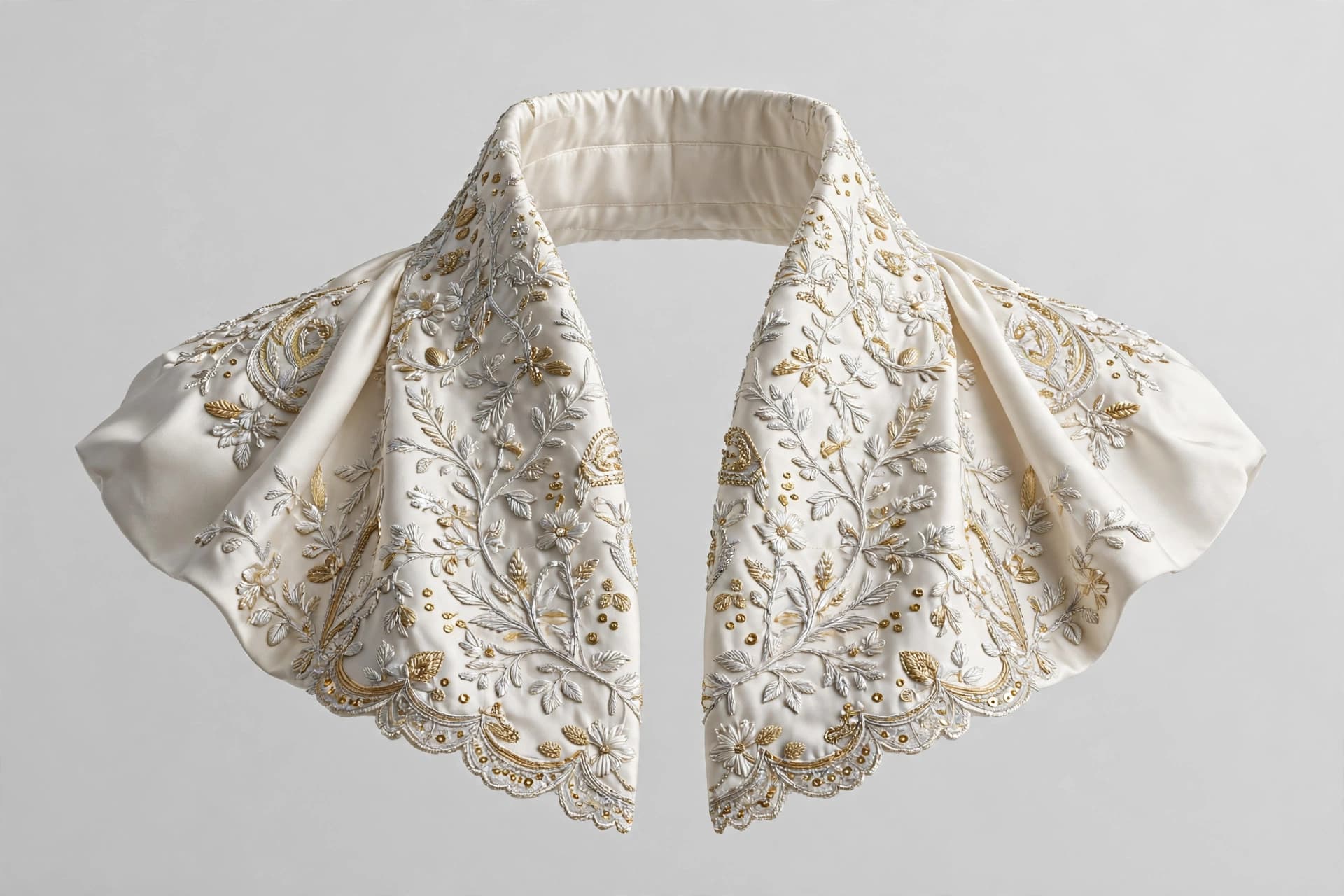 Celestial Chikankari Charm Clutch