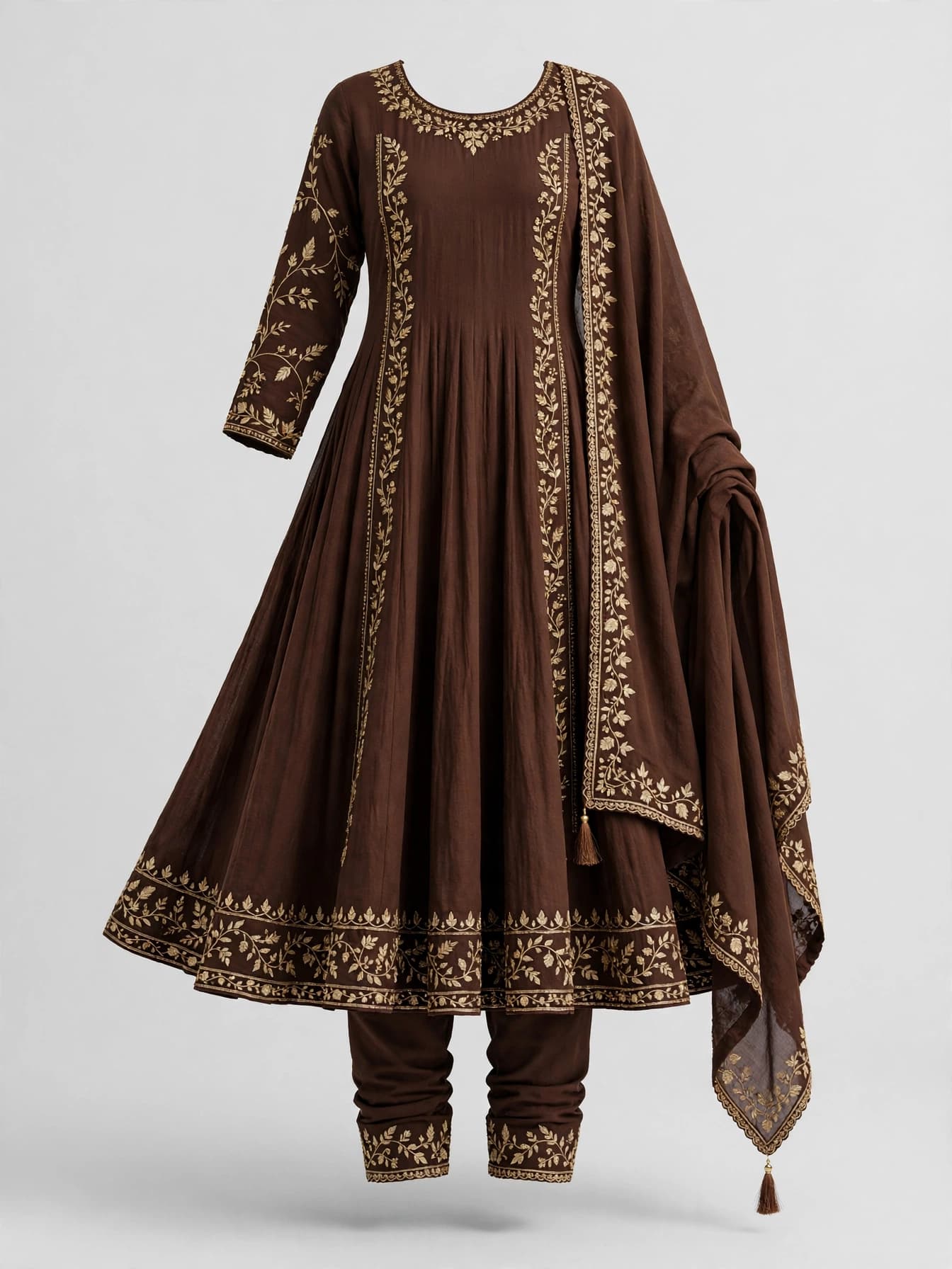 Opulent Jaali Treasure Anarkali Suit