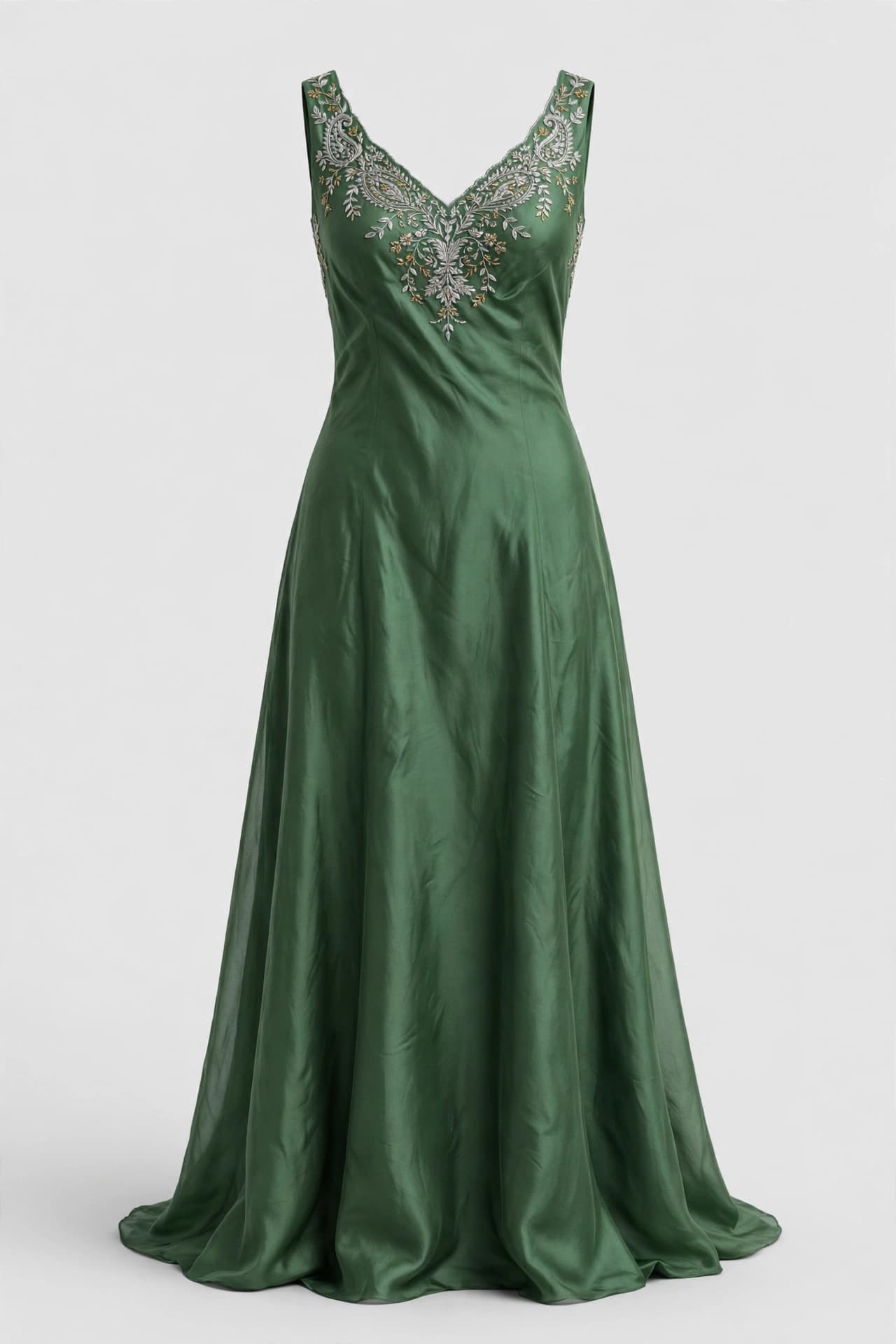 Ivory Zardozi Zeal Bridesmaid Dress