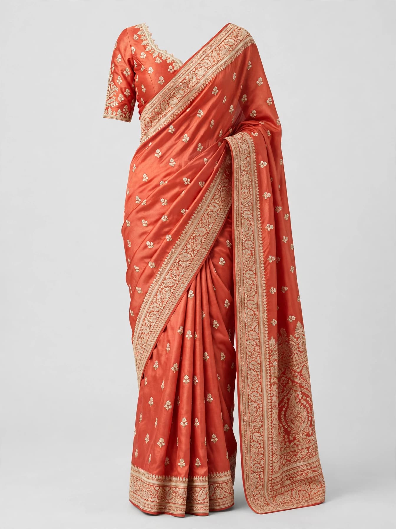 Majestic Kundan Dream Banarasi Saree