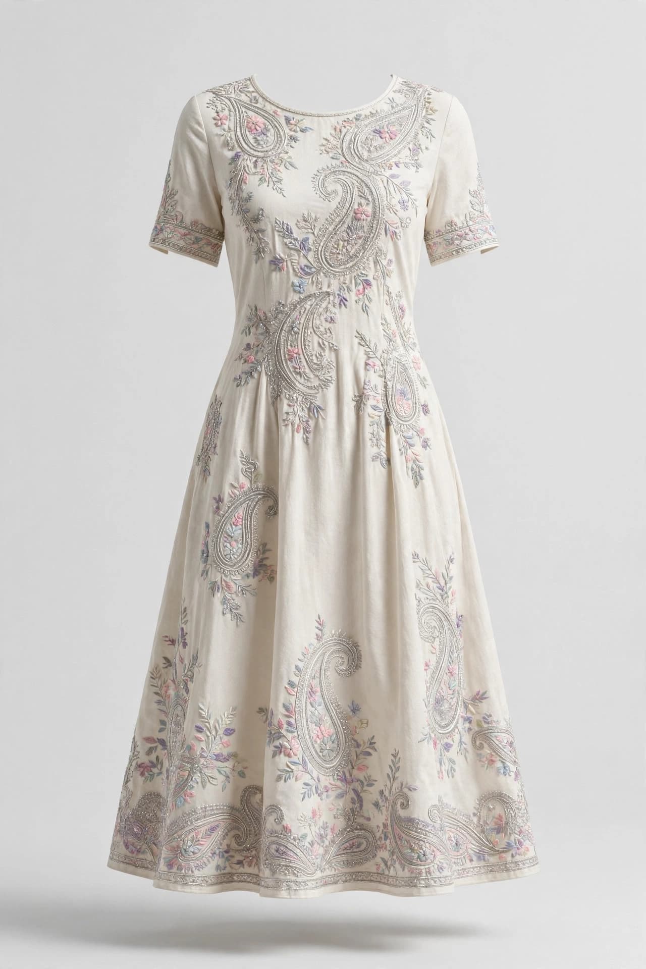 Timeless Gota Glow Casual Dress