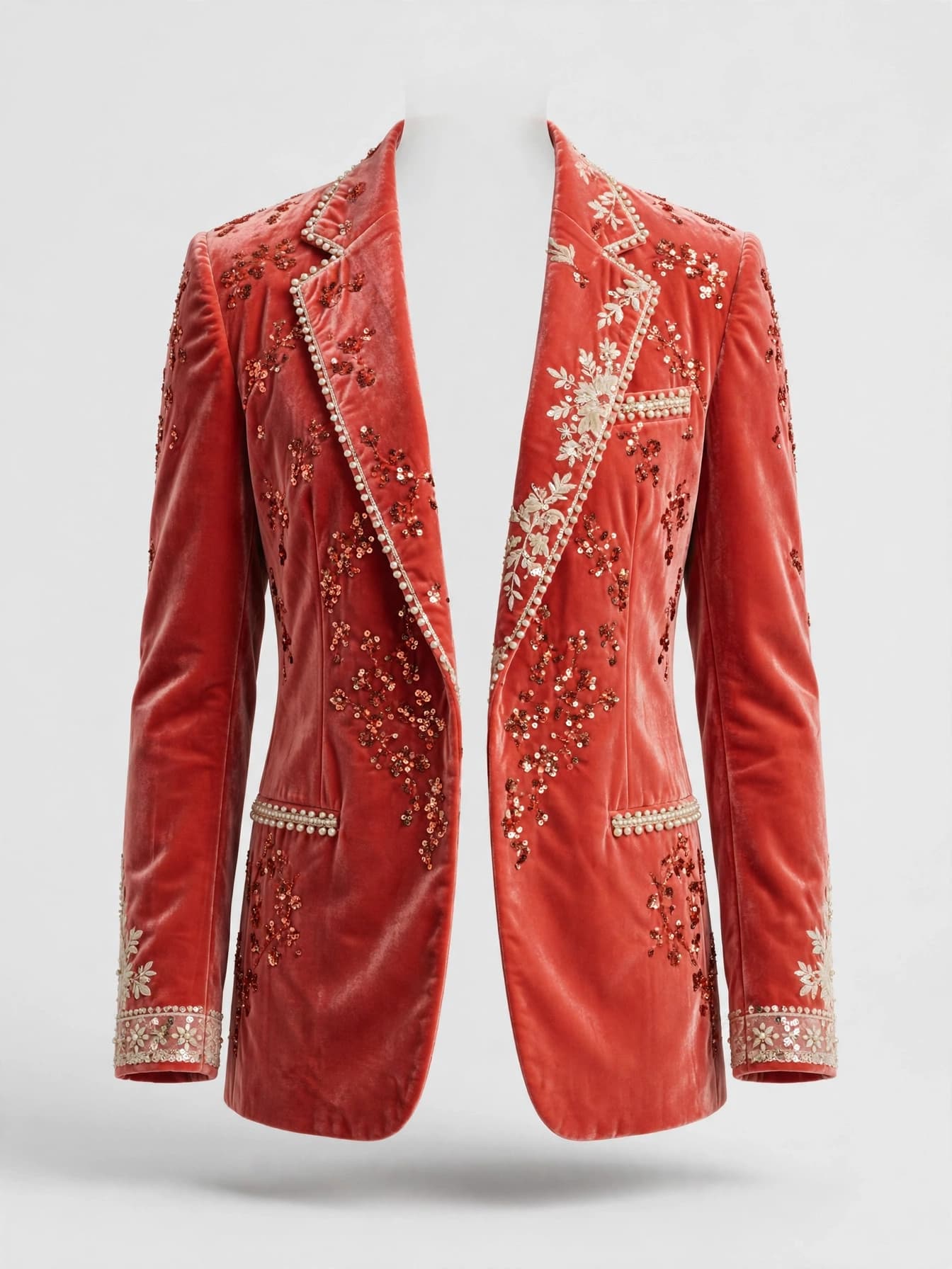 Blissful Resham Bloom Festive Outfit