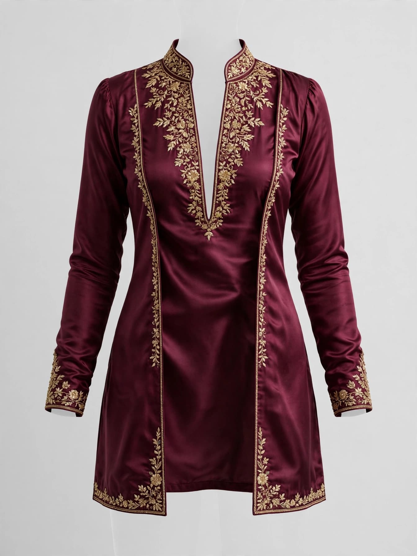 Silken Bagh Beauty Fusion Outfit