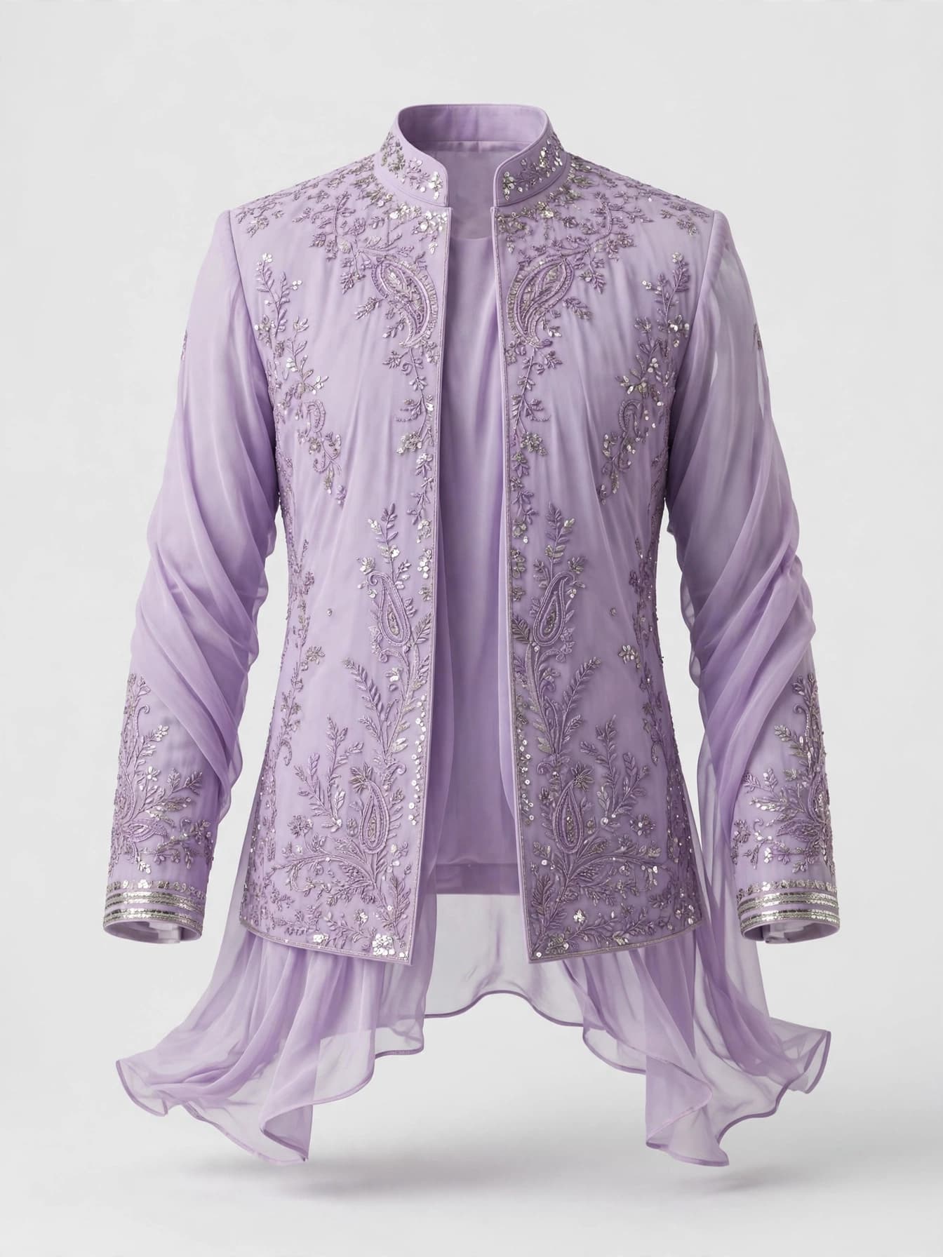 Modern Bagh Beauty Fusion Outfit