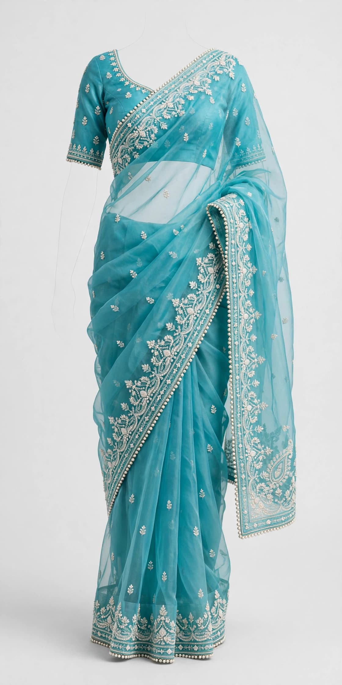 Fascinating Pearl Banarasi Sarees