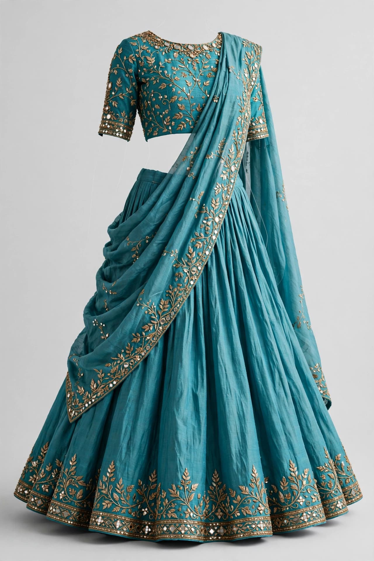 Graceful Opal Bridal Lehengas