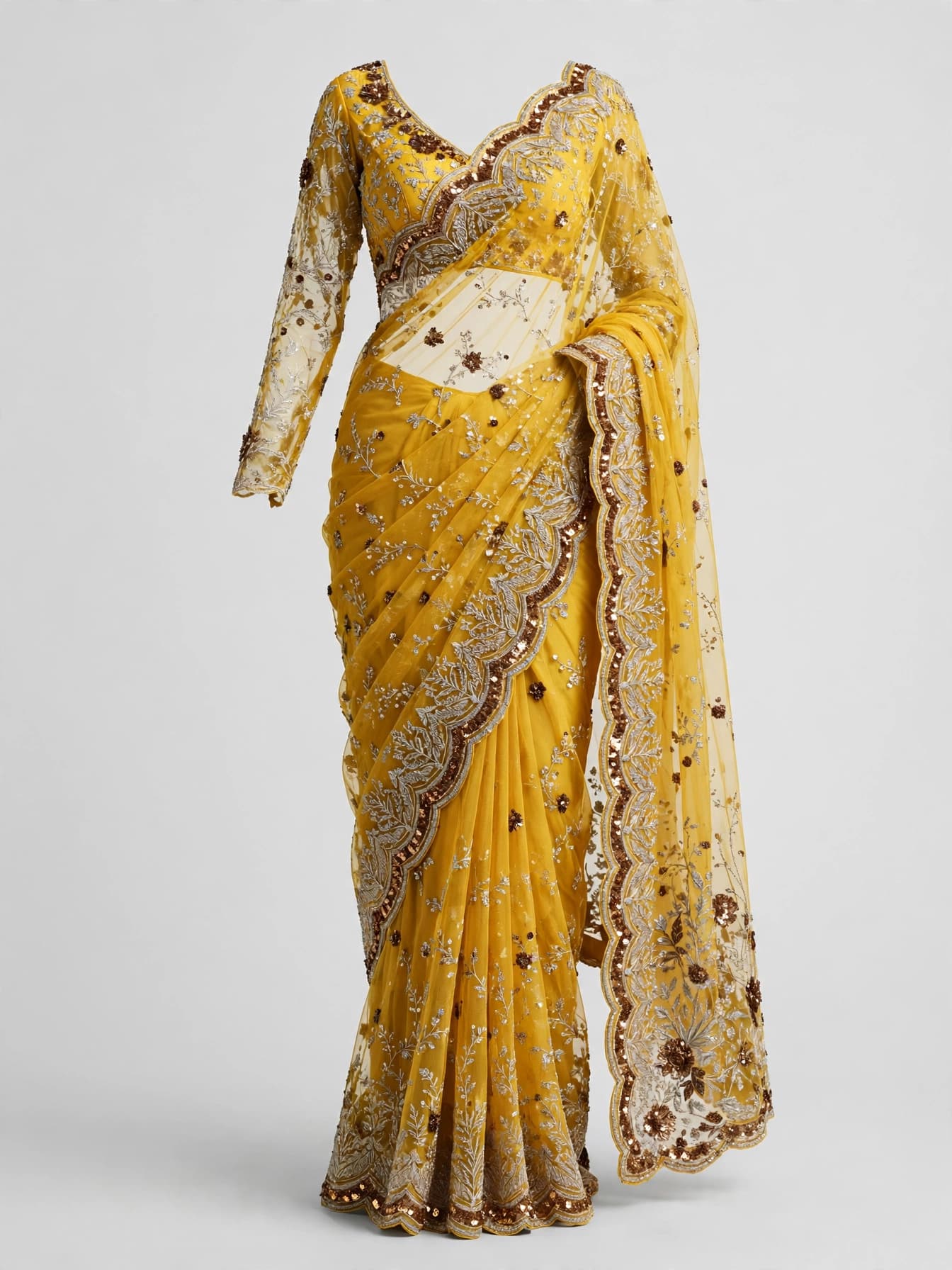 Glorious Meadow Bridal Sarees