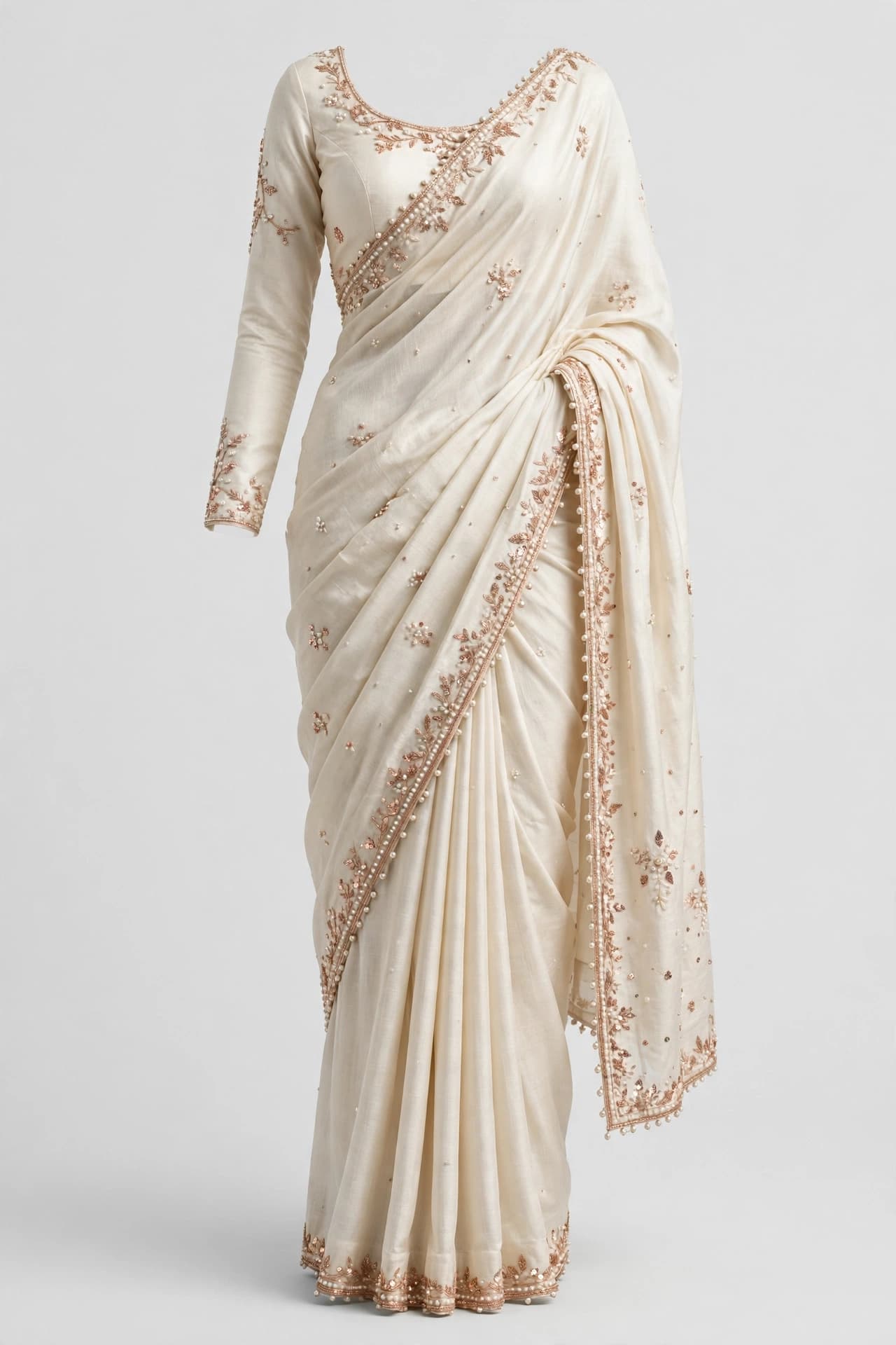 Serene Cascade Silk Sarees