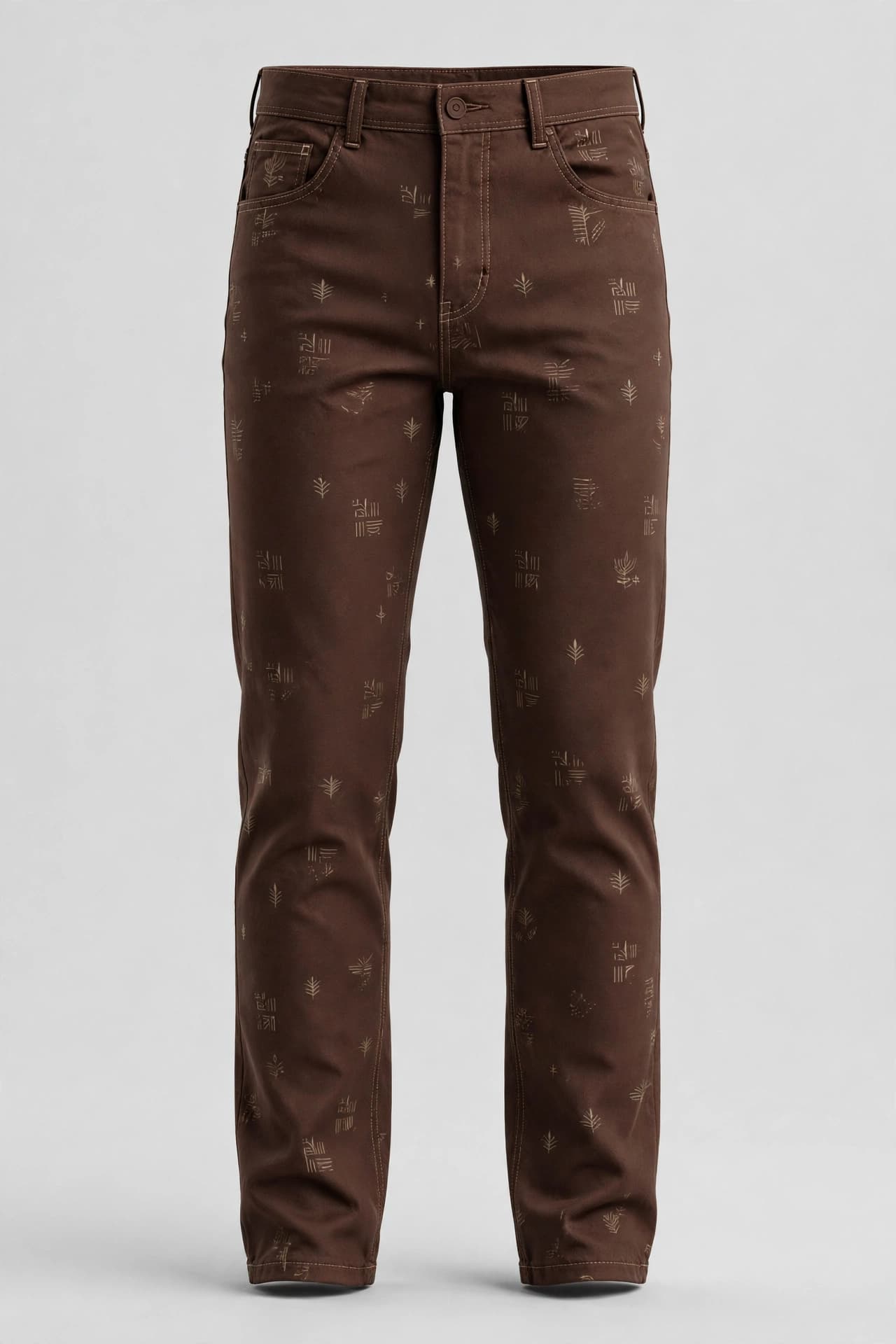 Harmonious Lotus Straight Fit Jeans