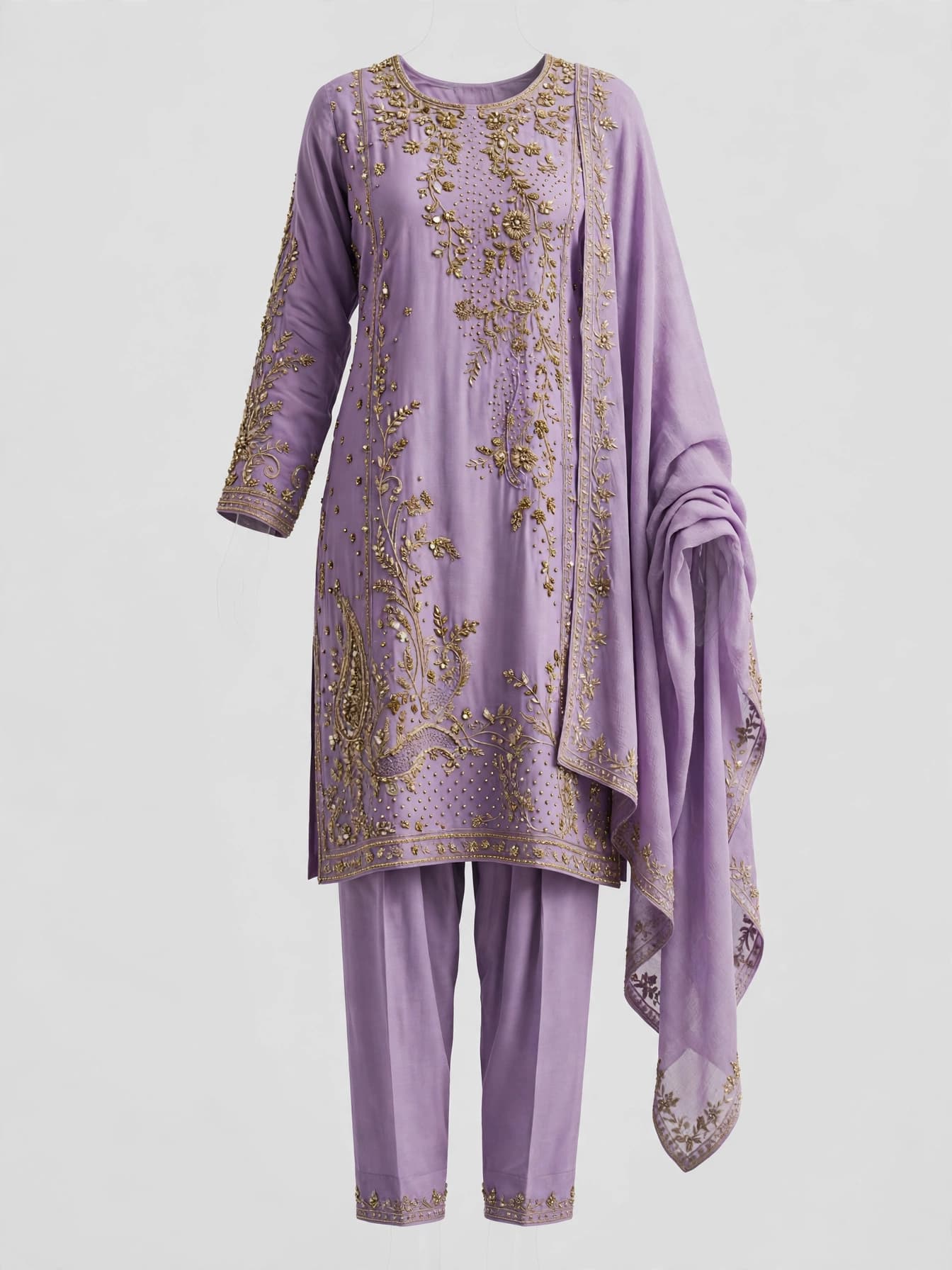 Exquisite Blossom Straight Suits