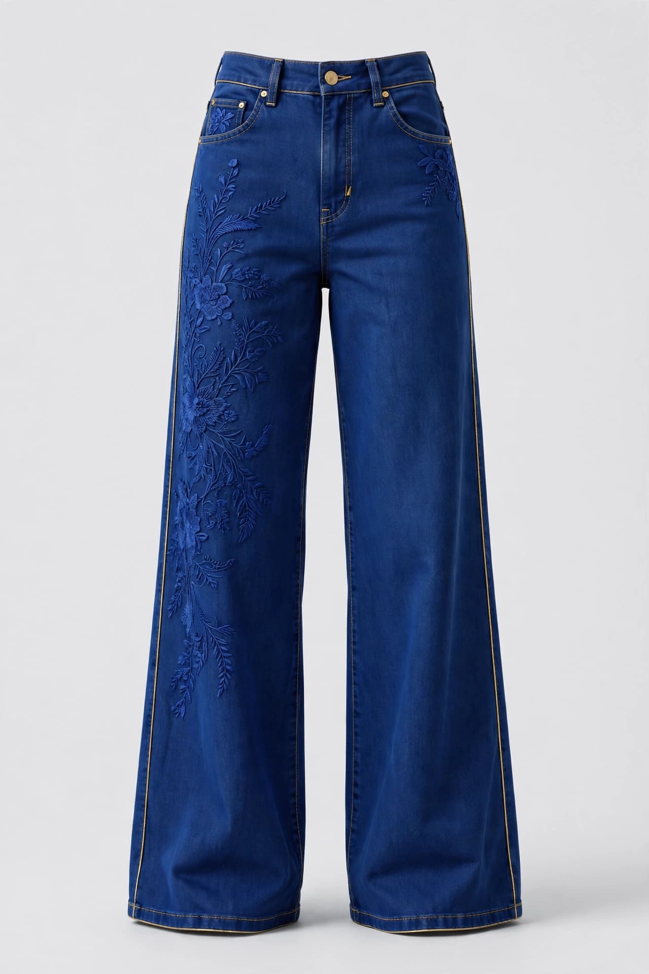 Ethereal Symphony Wide Leg Jeans