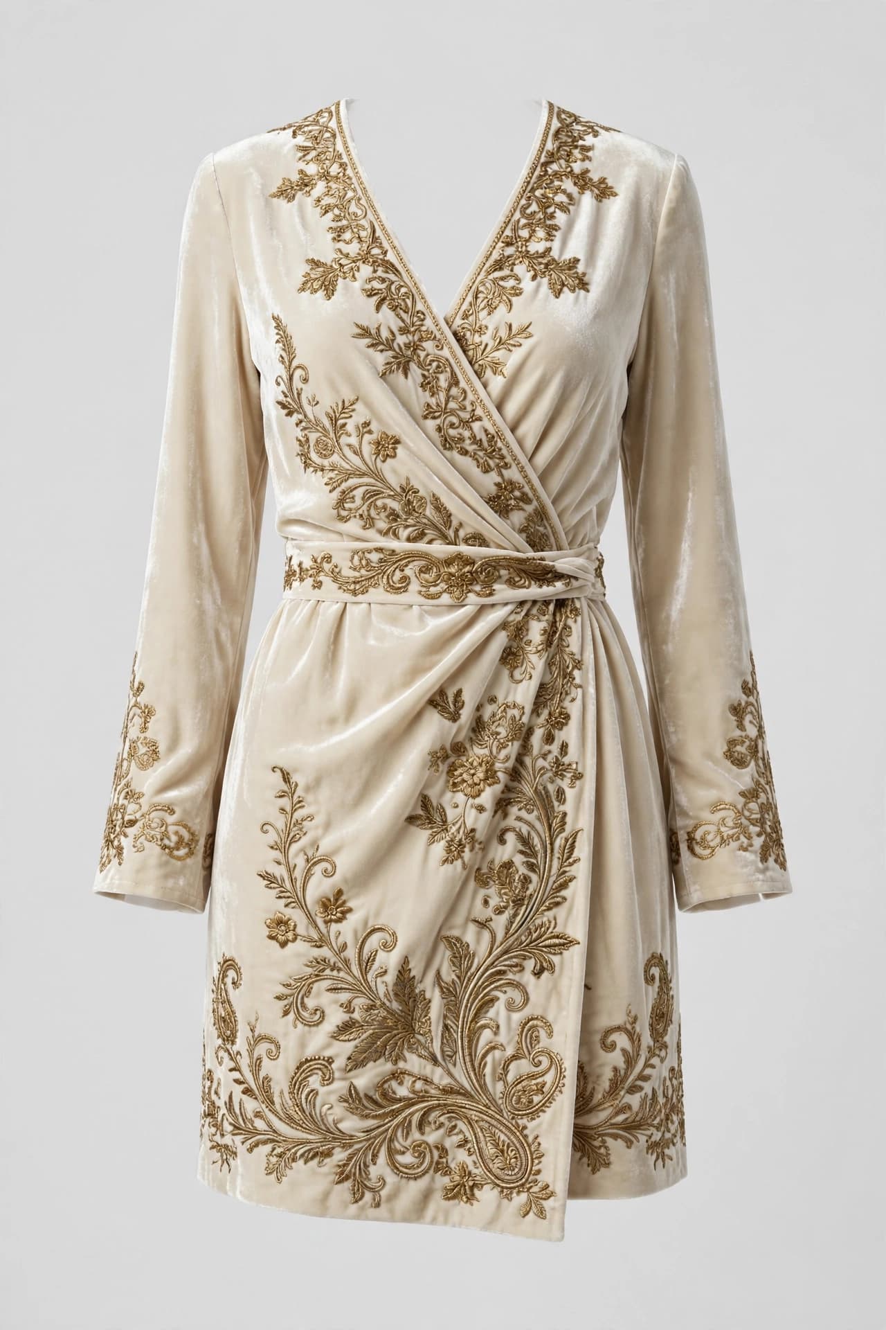 Charming Zeenat Wrap Dresses