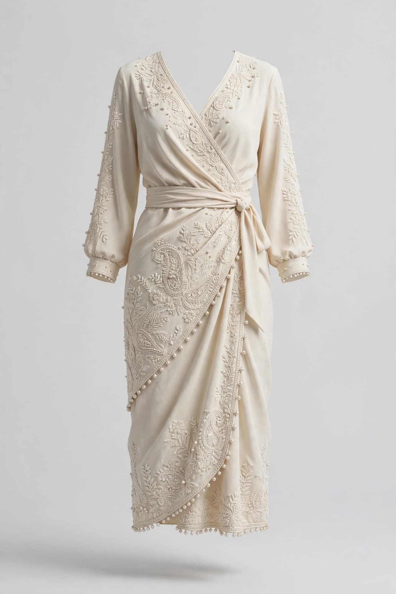 Dazzling Qamar Wrap Dresses