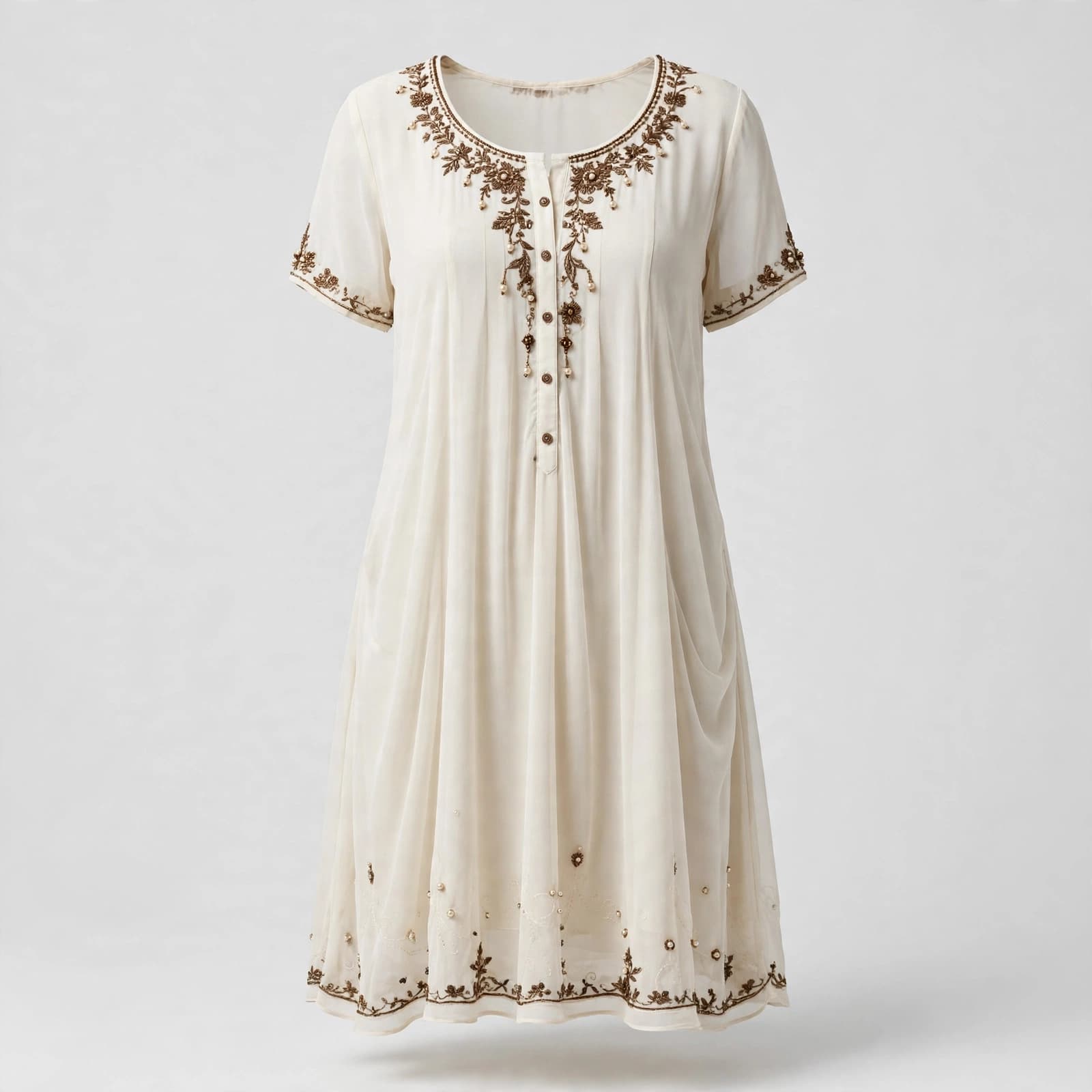 Captivating Cascade Casual Dresses