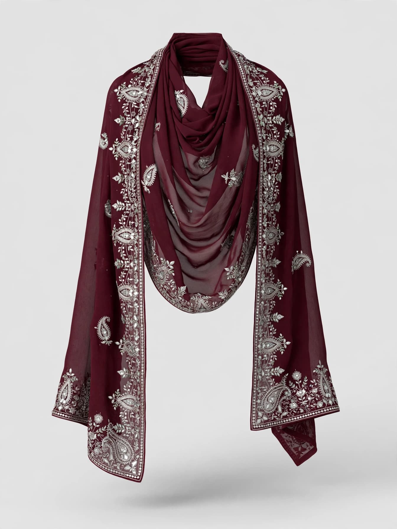 Magnificent Kohinoor Chiffon Dupattas