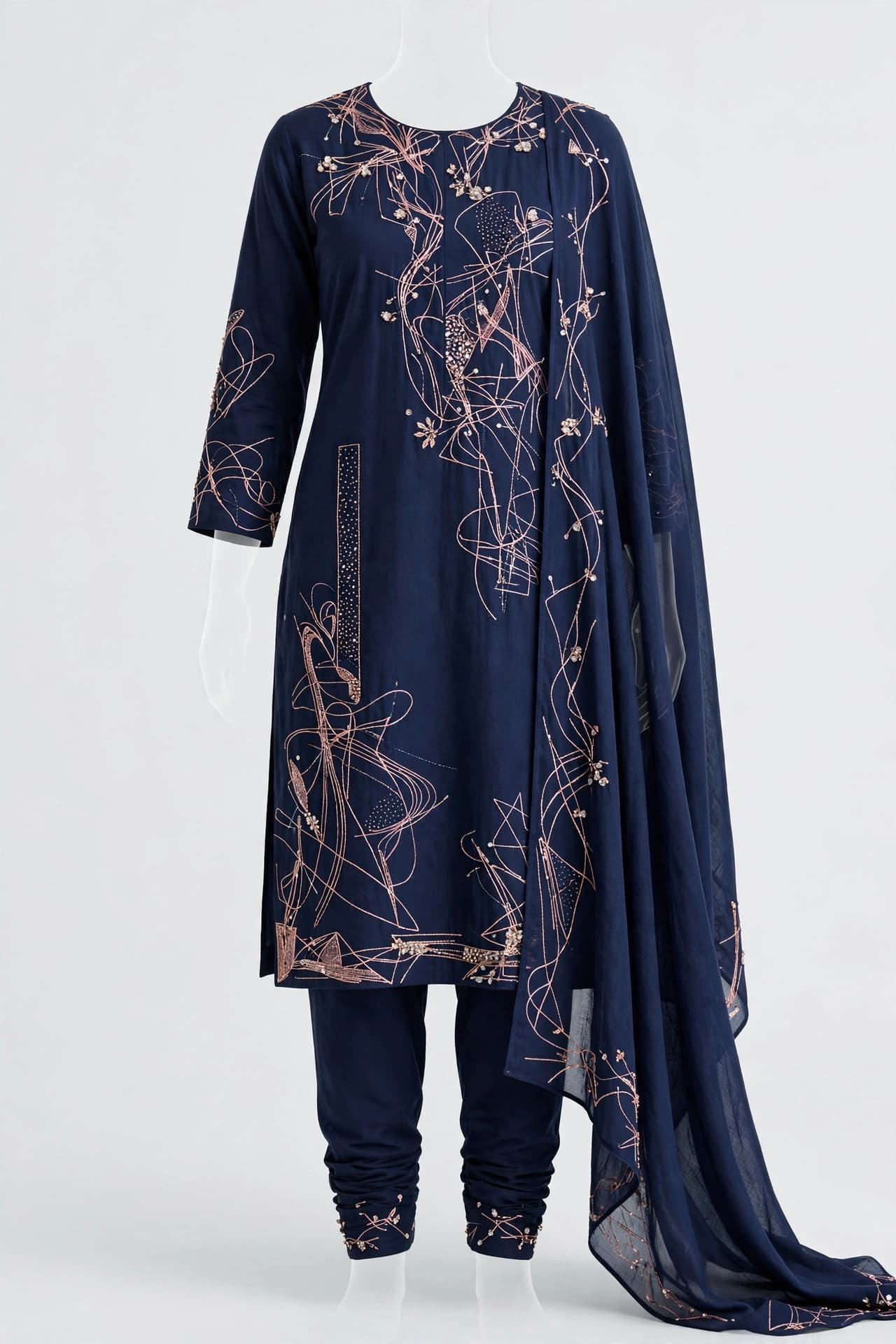 Captivating Mehr Churidar Suits