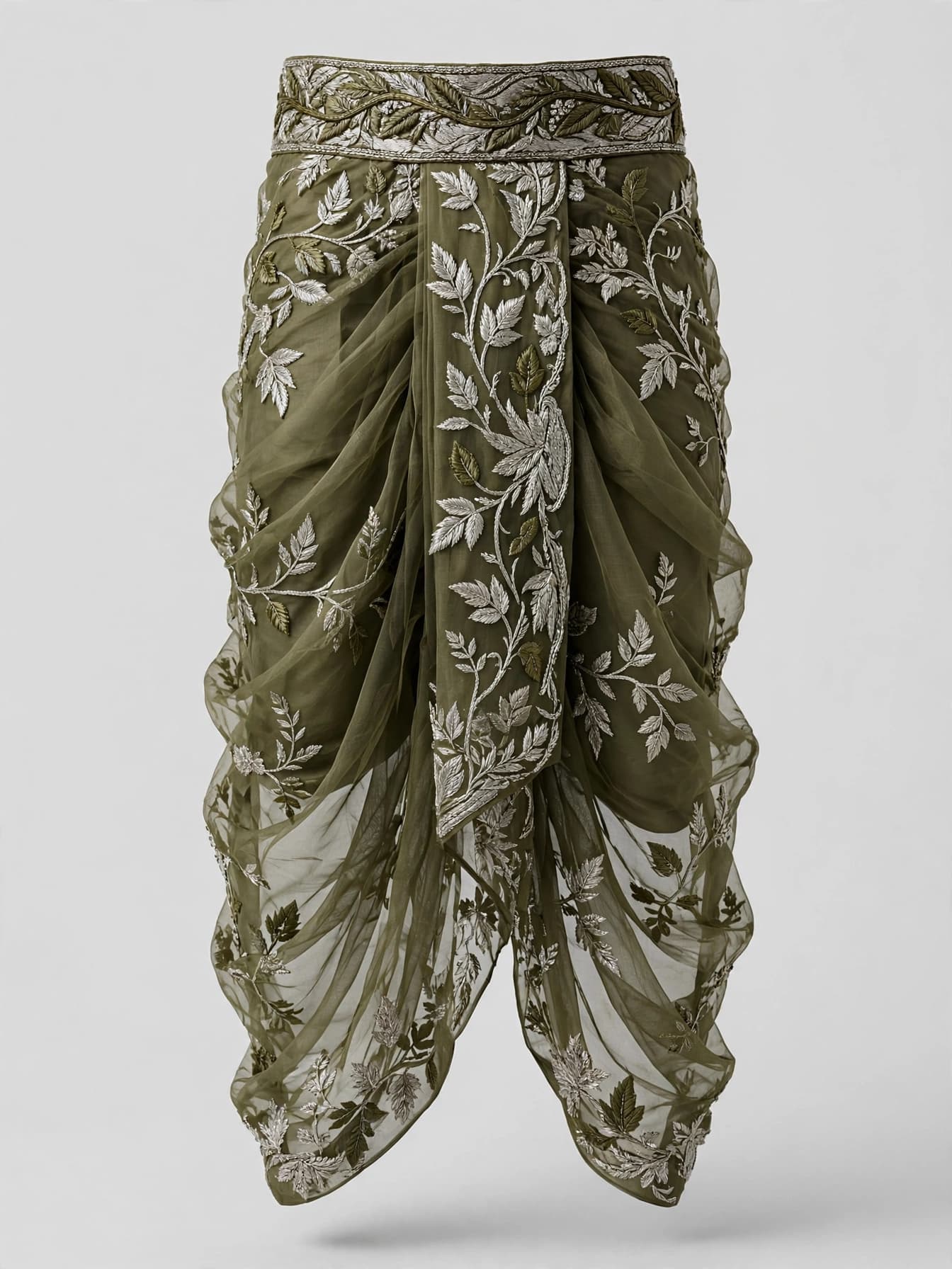 Blissful Ivory Dhoti Pants