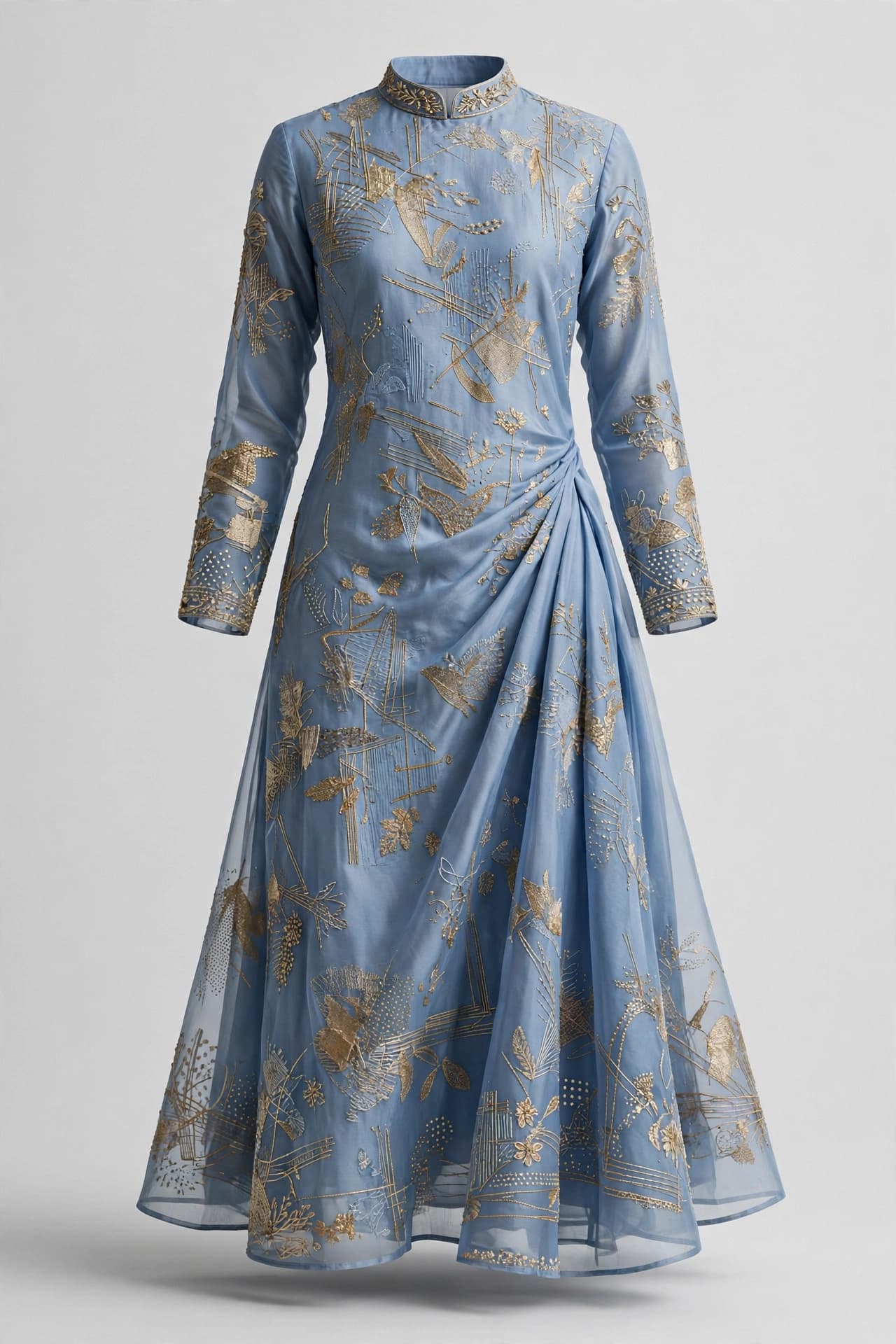 Blissful Moonlight Engagement Wear
