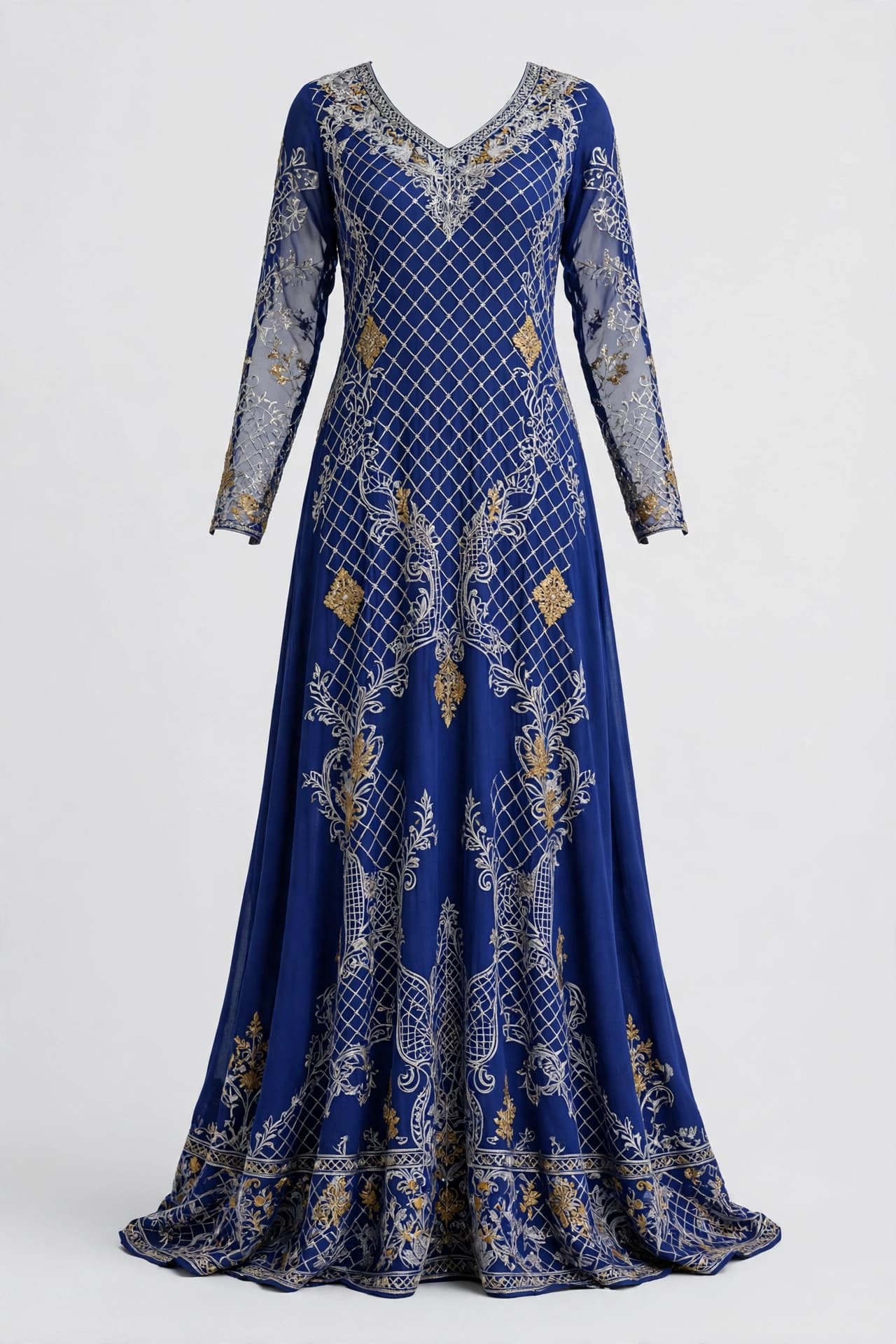 Zealous Qamar Evening Dresses