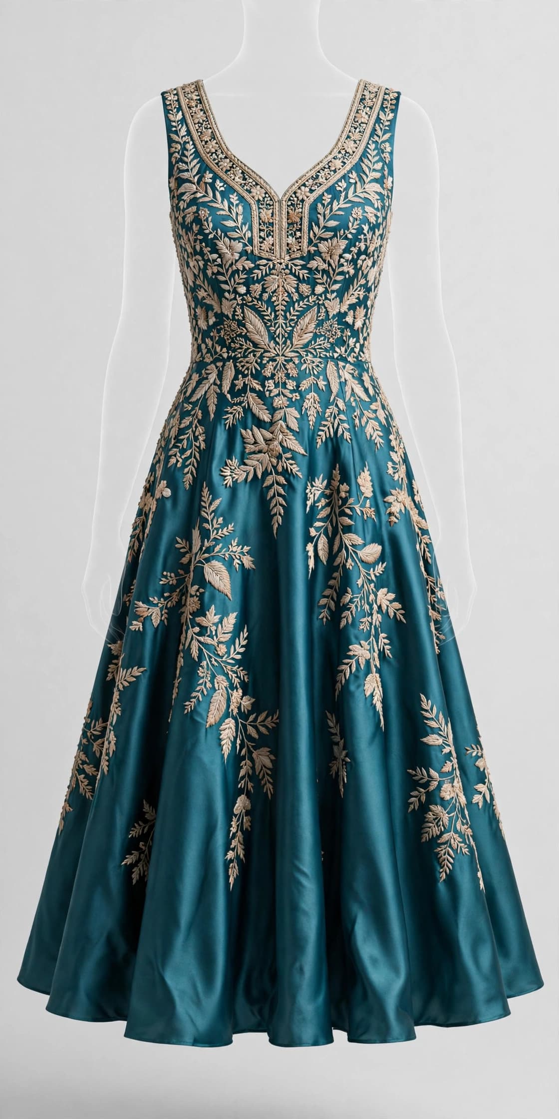 Dazzling Jasmine Fit & Flare Dresses