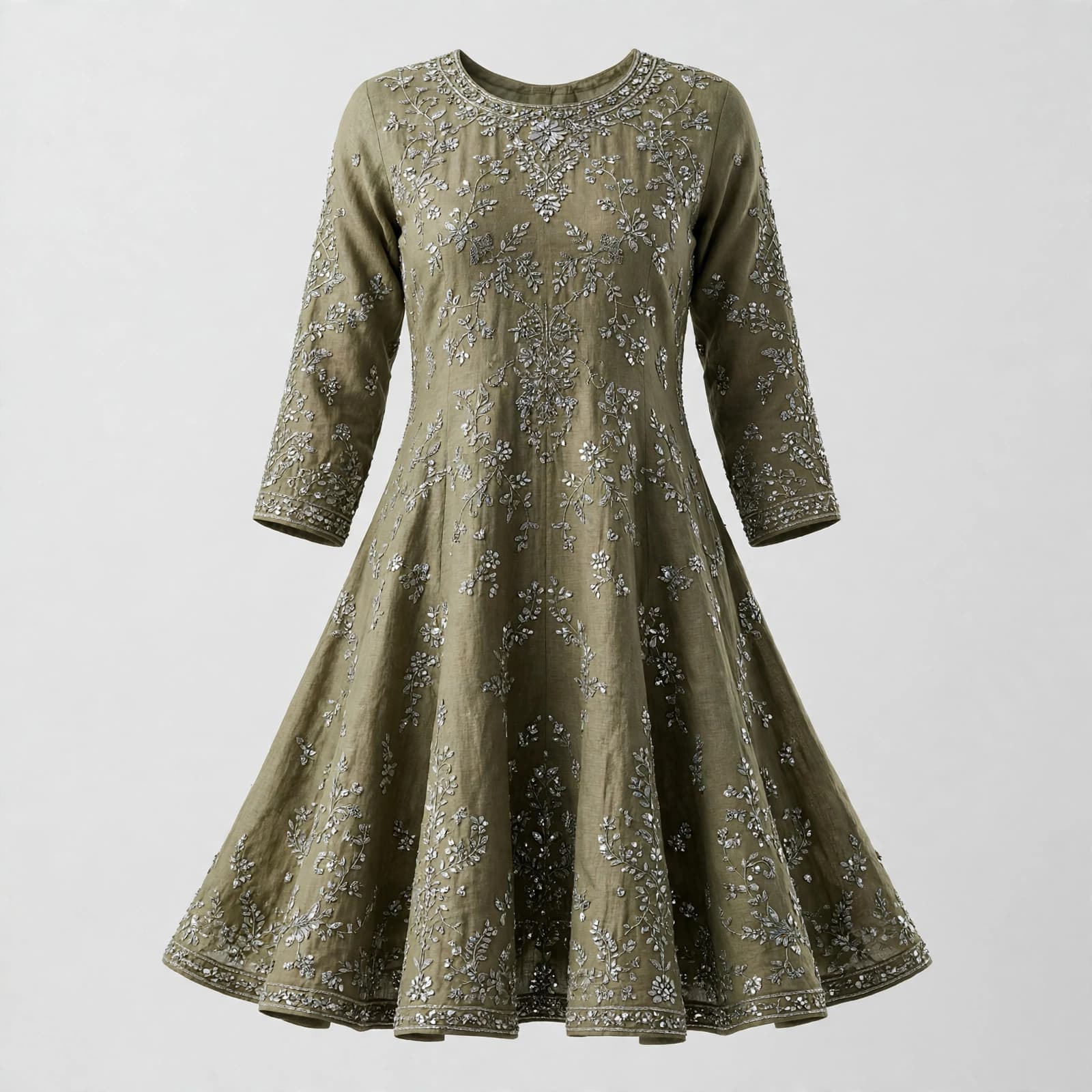 Graceful Jasmine Flared Kurtis