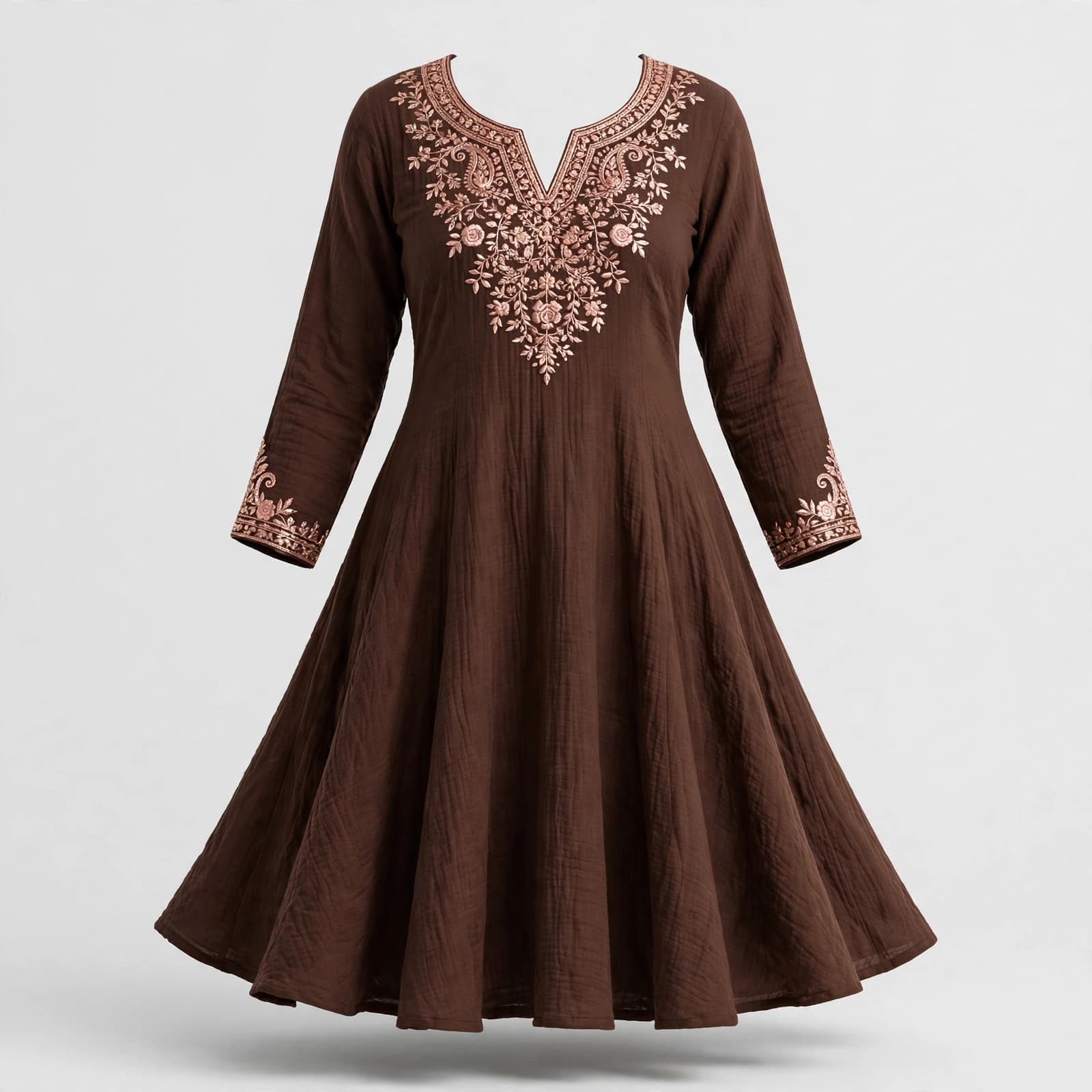 Radiant Gulnar Flared Kurtis
