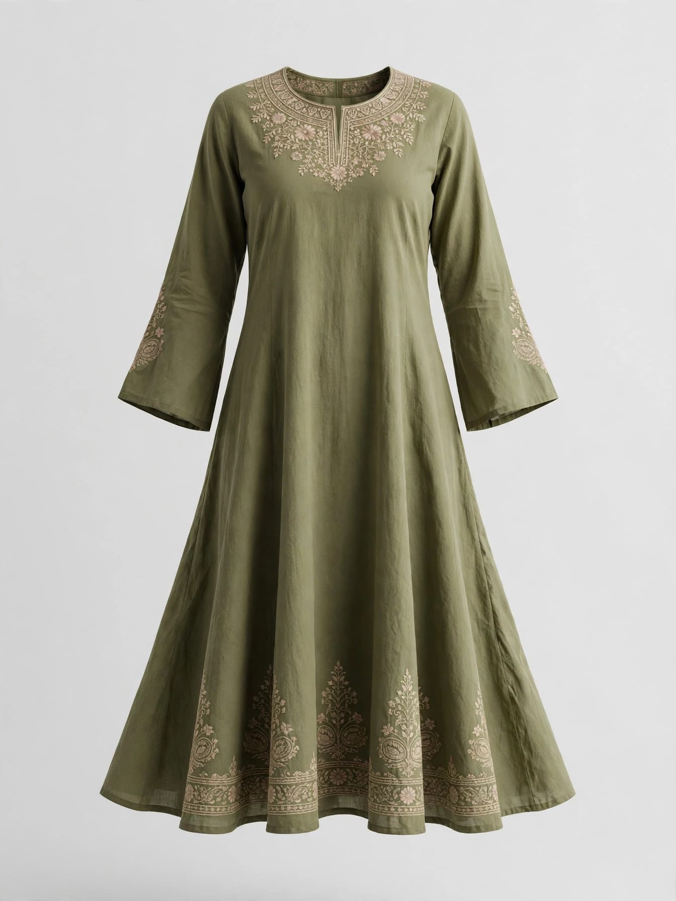 Blissful Poetry Flared Kurtis