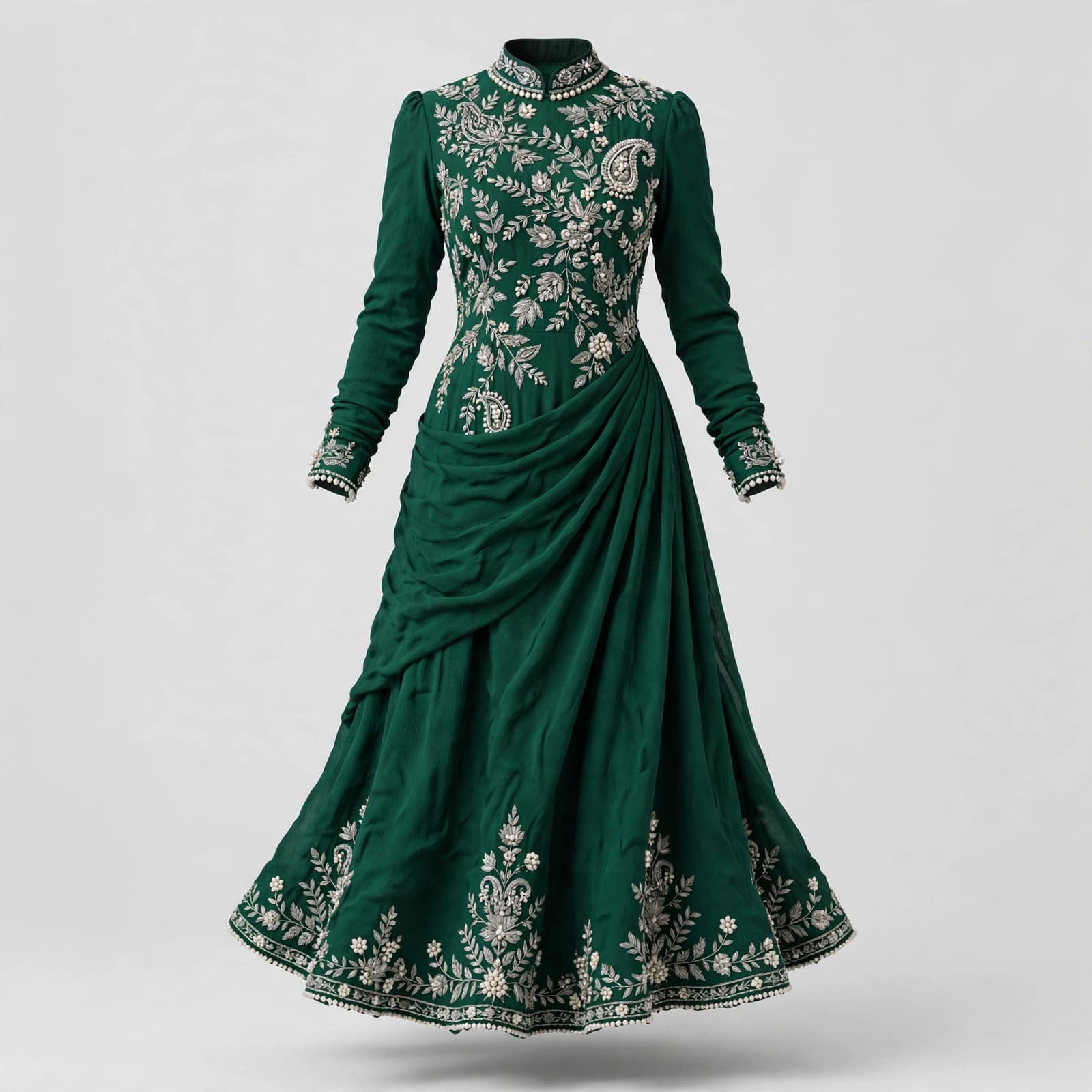 Celestial Ember Indo-Western Dresses