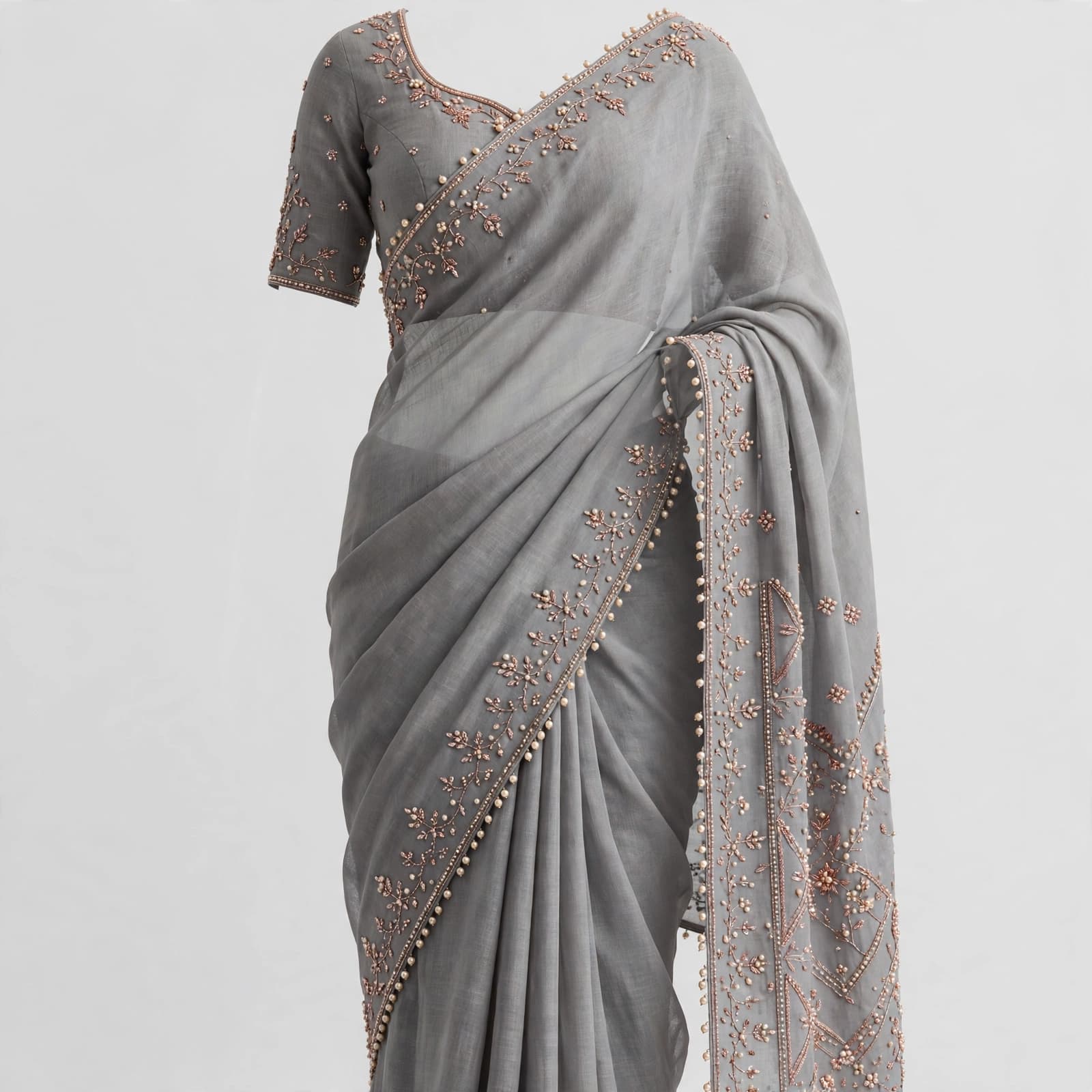 Noble Sitara Linen Sarees