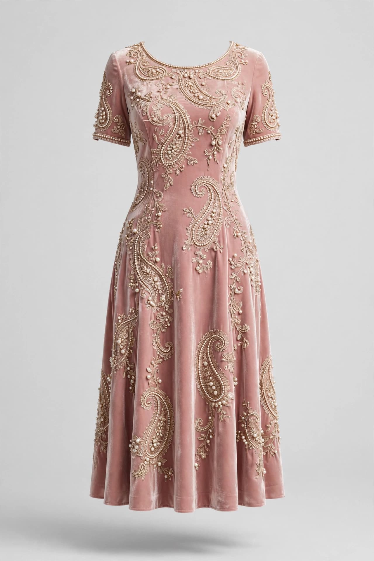 Majestic Poetry Midi Dresses