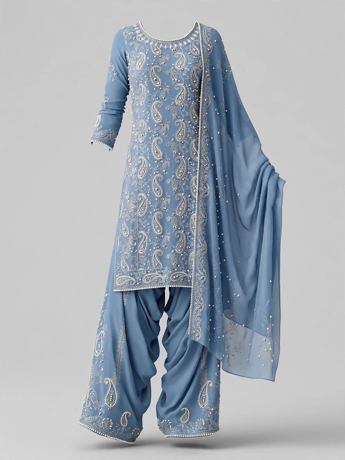 Ethereal Noor Palazzo Suits
