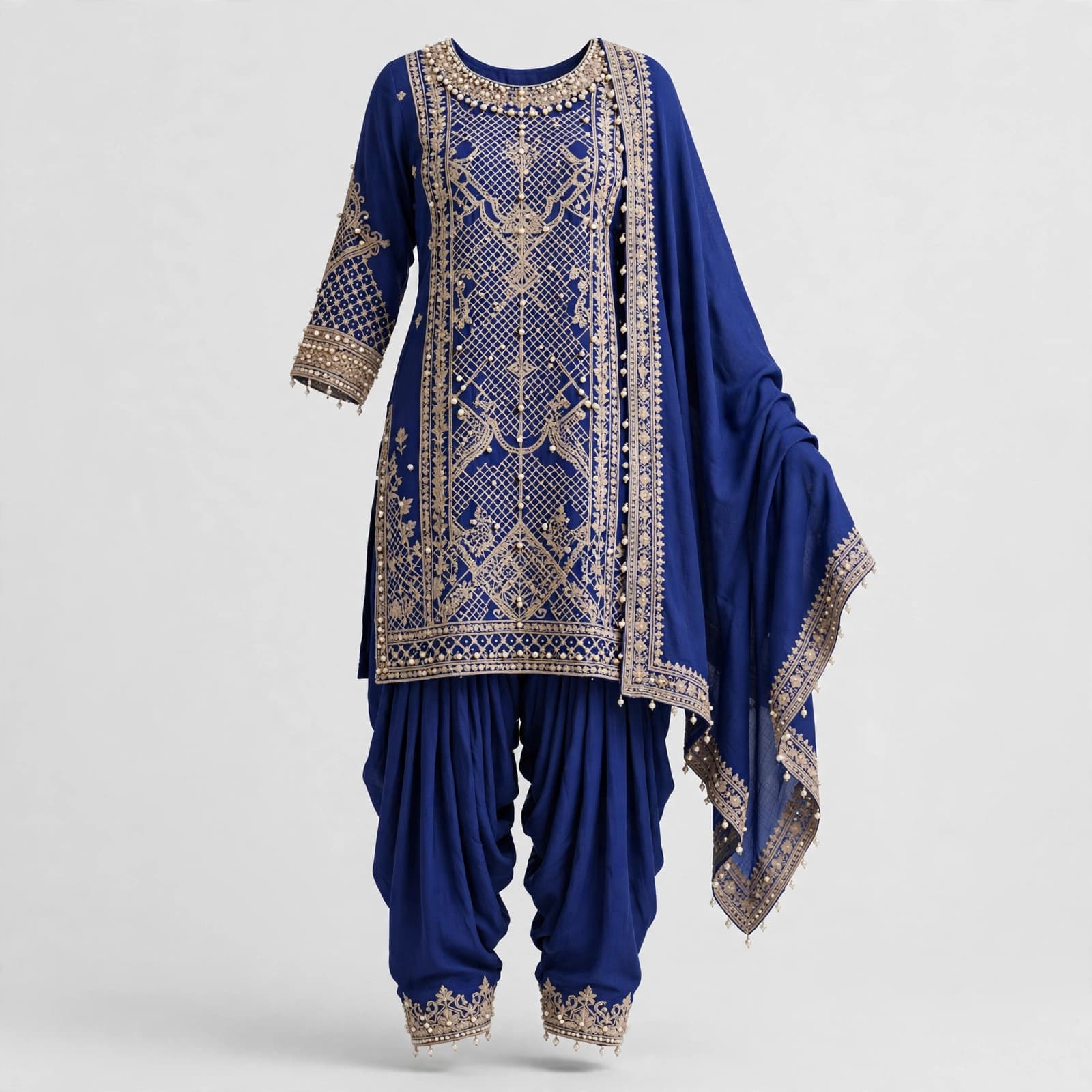 Regal Qamar Patiala Suits