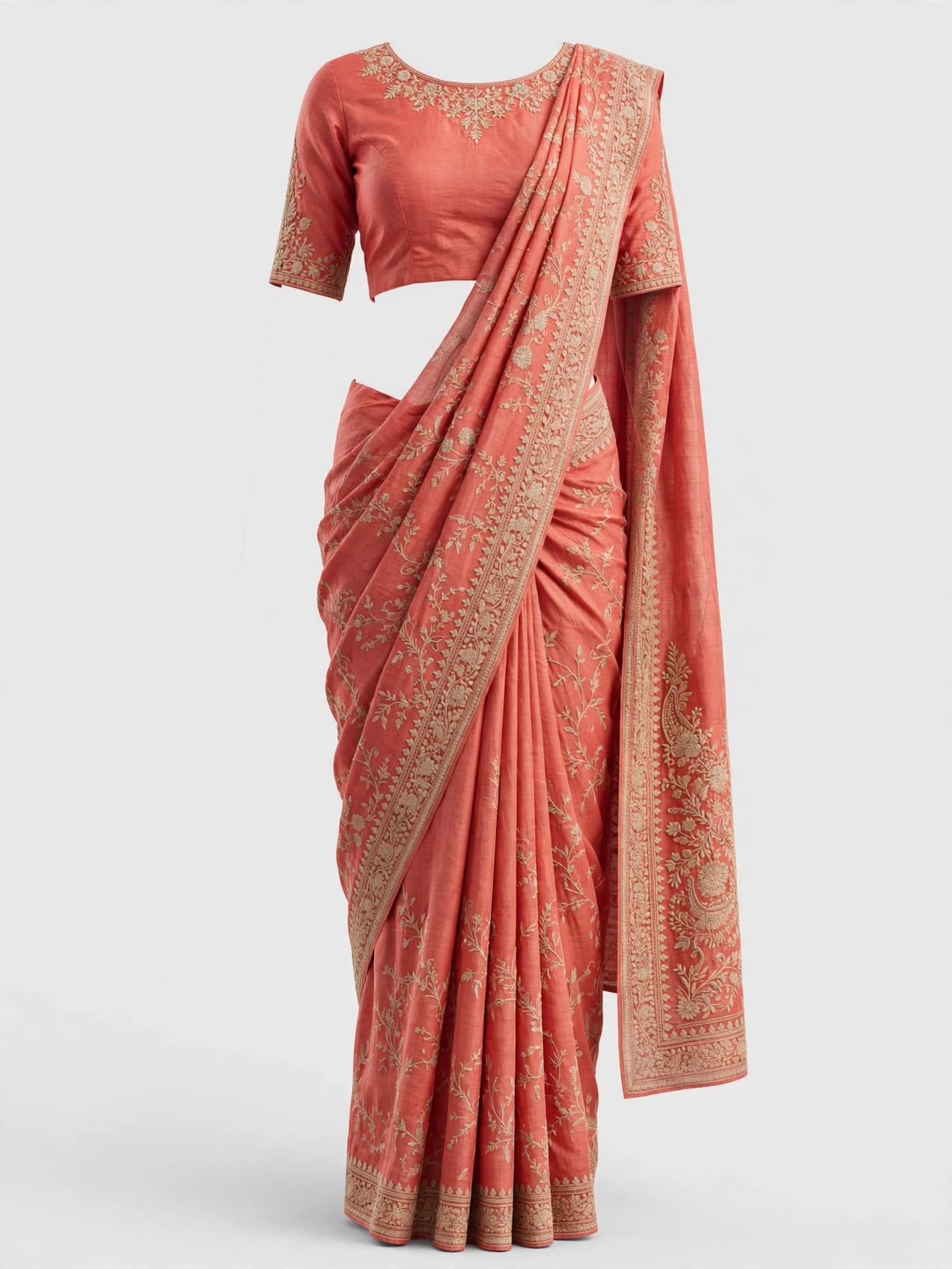 Magnificent Falak Ready To Wear Sarees