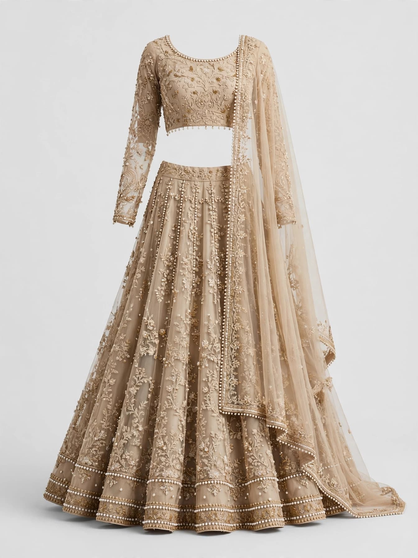 Majestic Rose Reception Lehengas