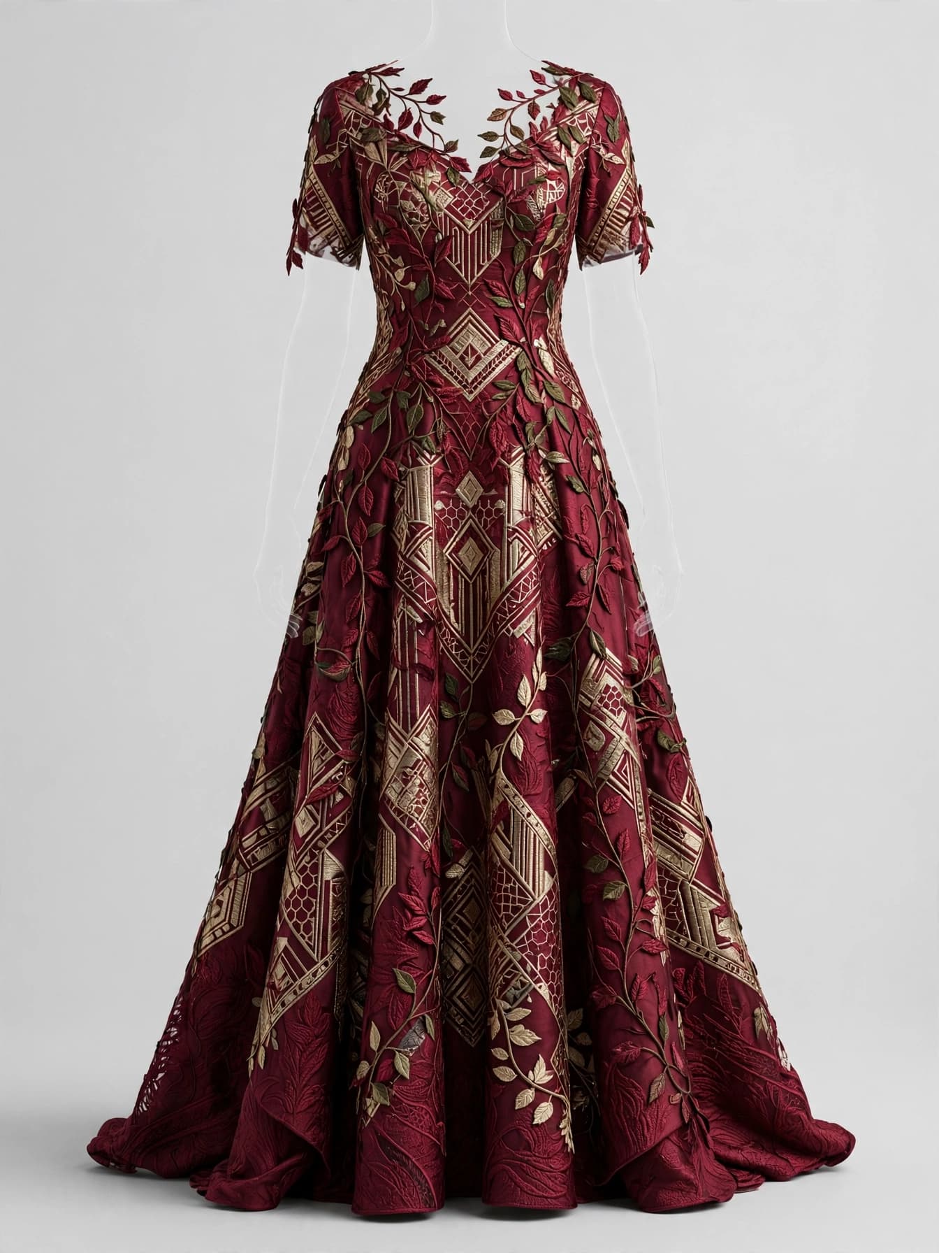 Delightful Rounak Reception Wear