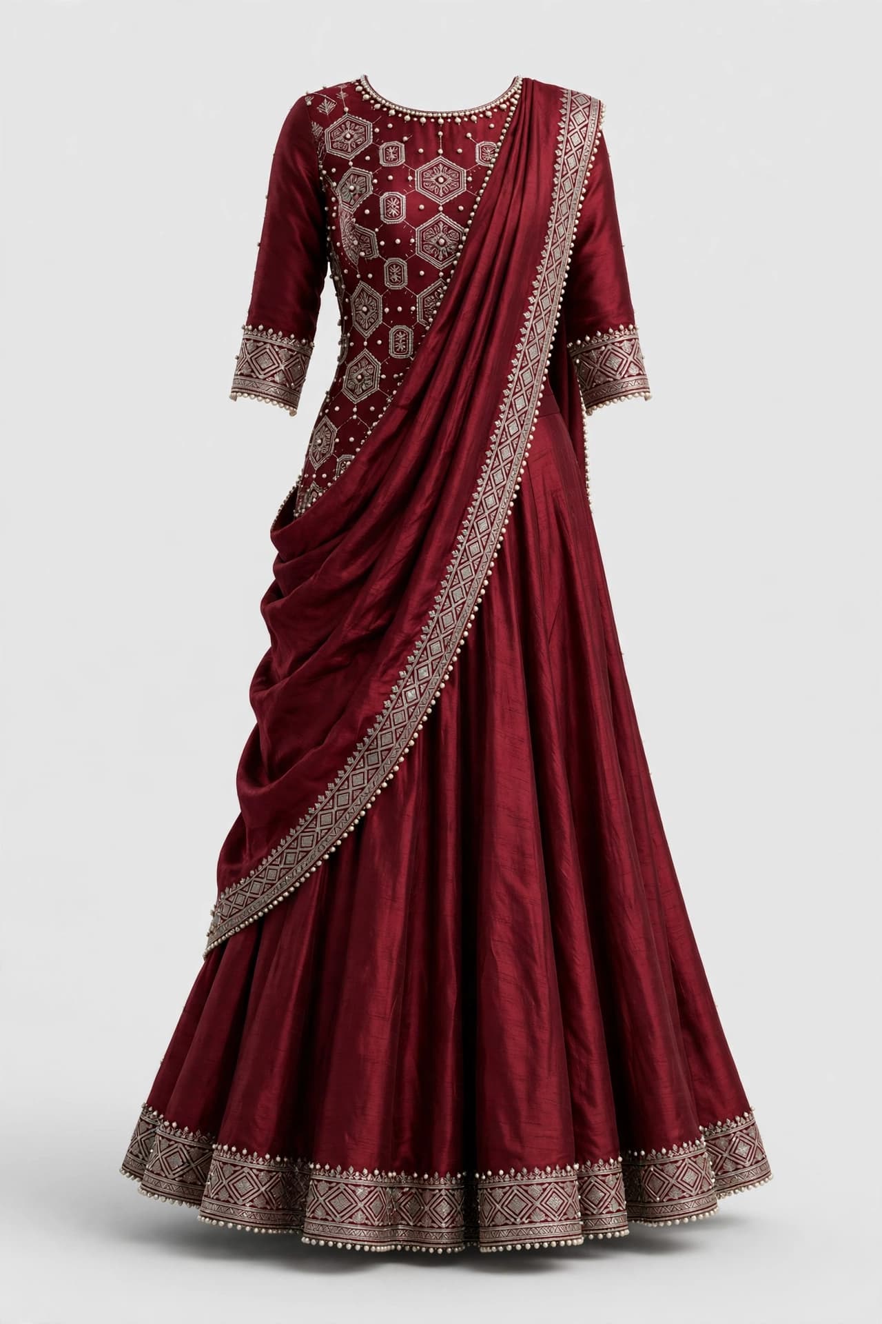 Charming Noor Reception Wear