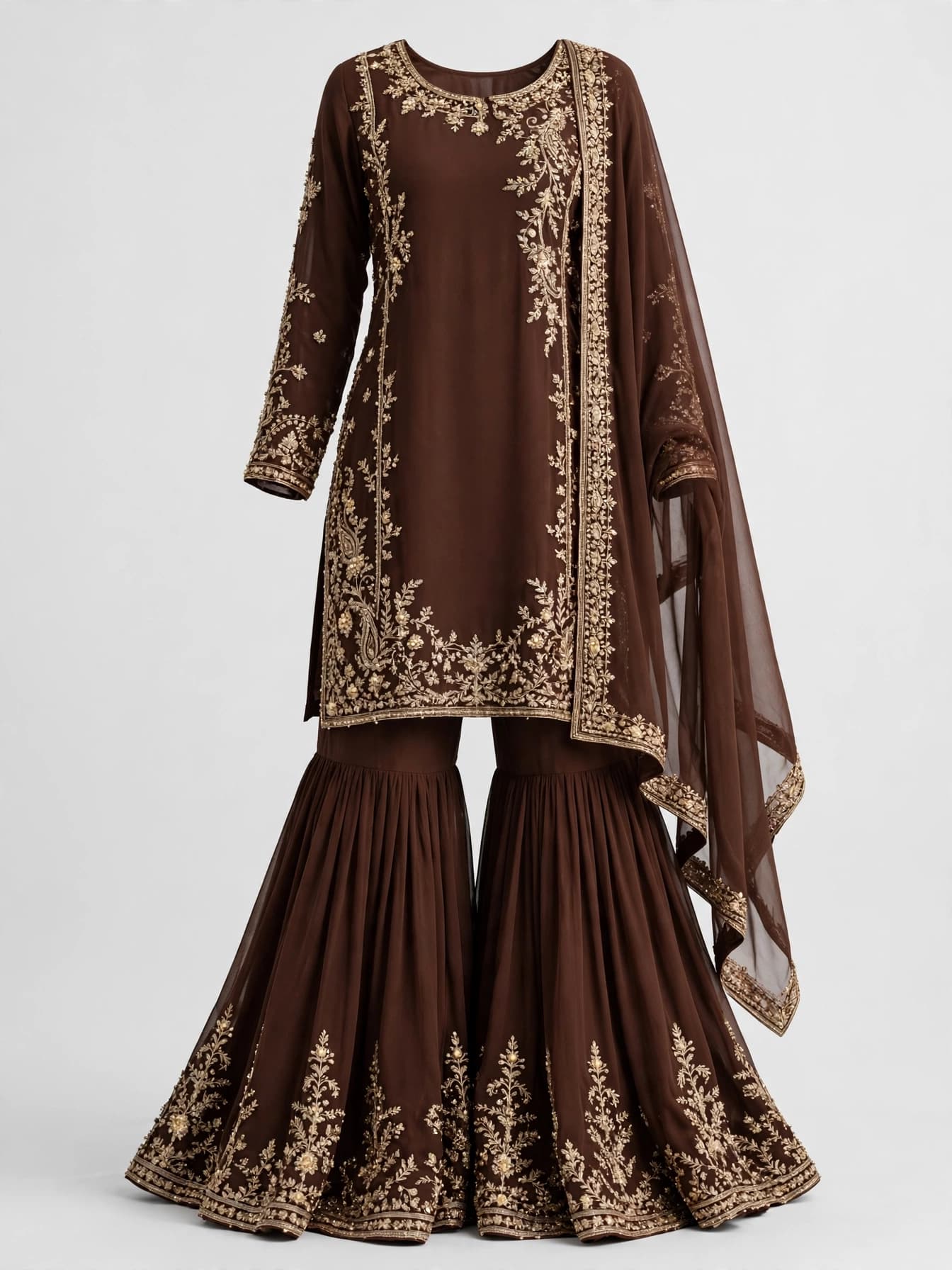 Divine Chandni Sharara Sets