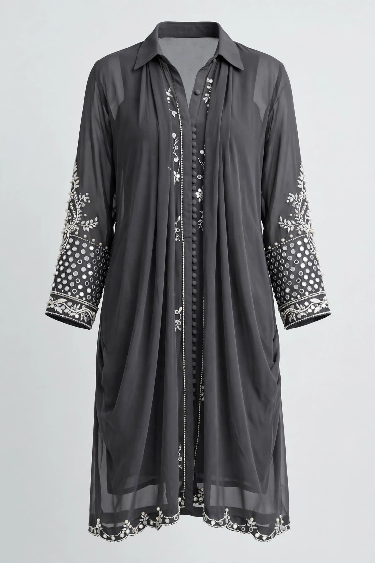 Lustrous Vasant Shirt Style Kurtis