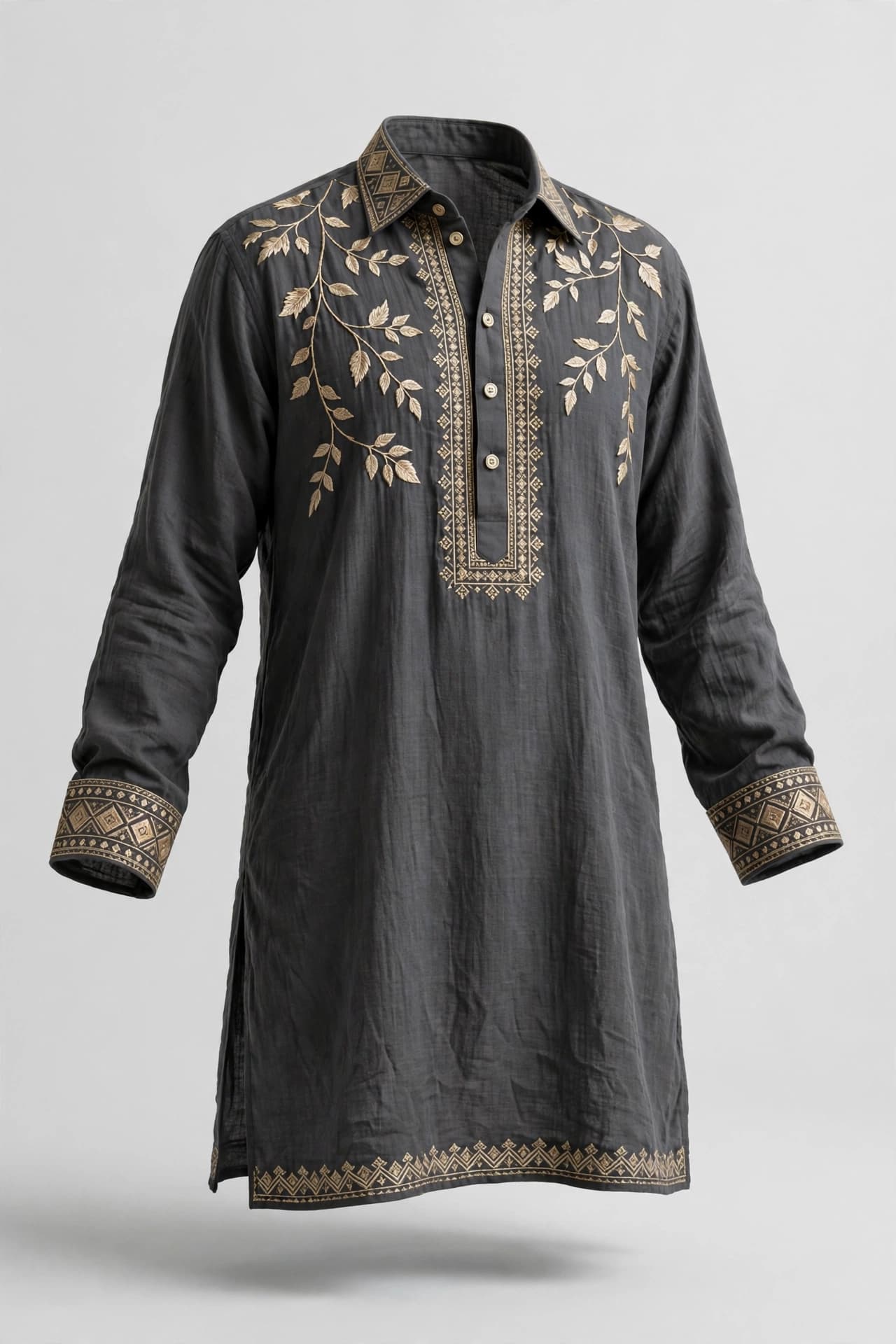 Noble Rose Shirt Style Kurtis