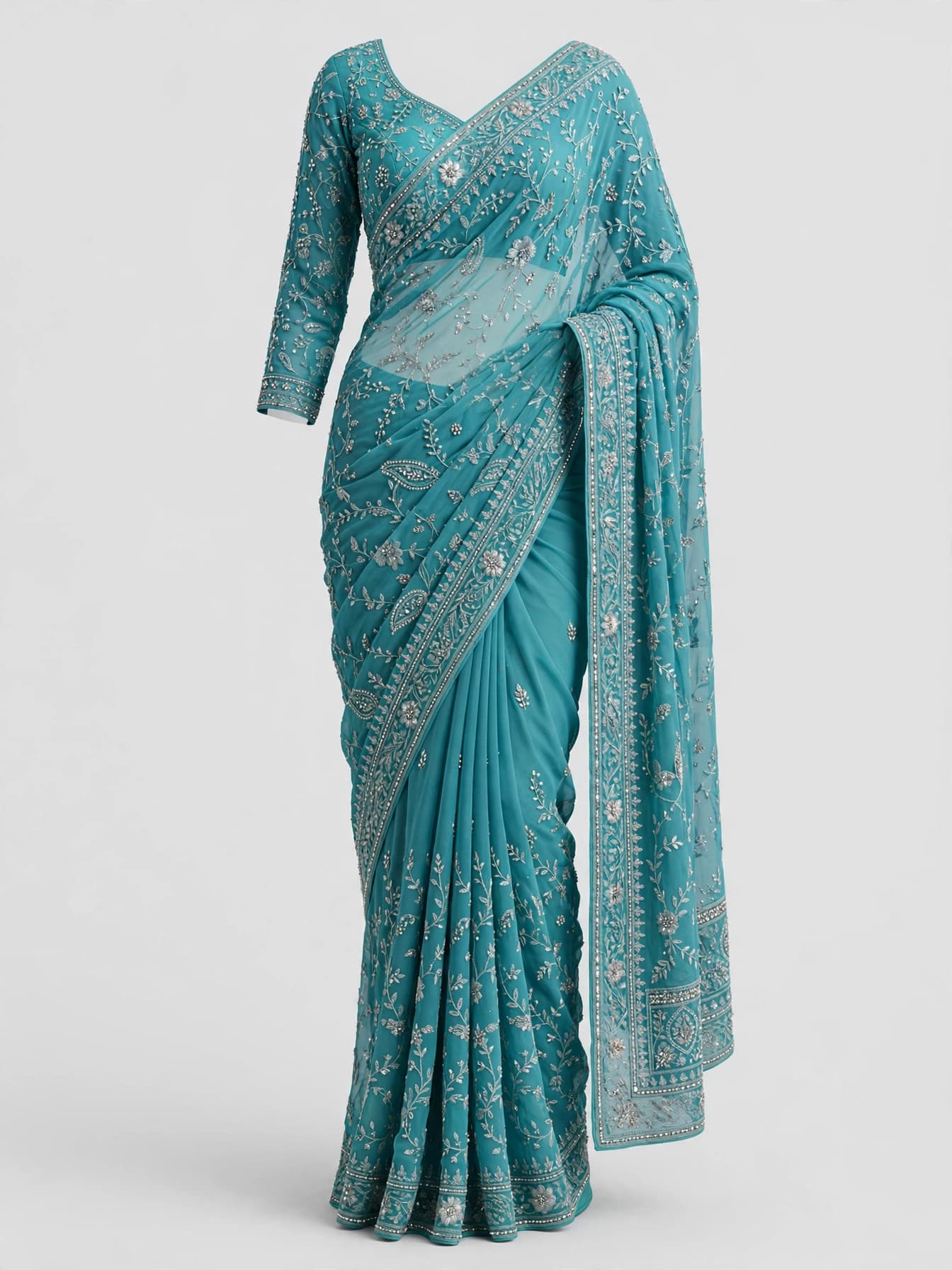 Classic Bagh Beauty Georgette Saree