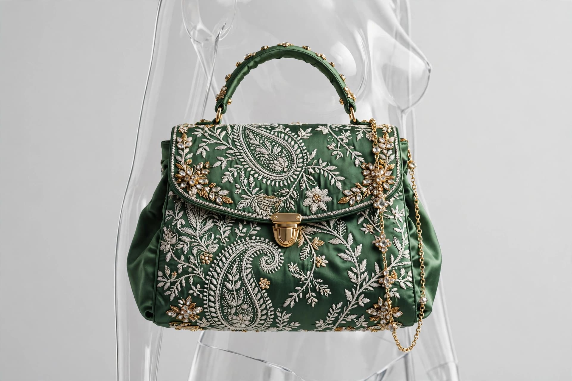 Celestial Phulkari Fest Handbag