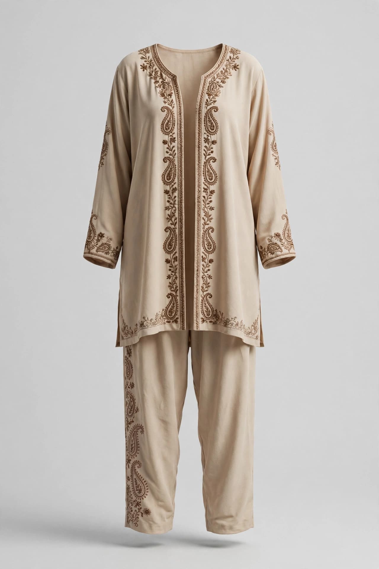 Silken Bagh Beauty Kaftan
