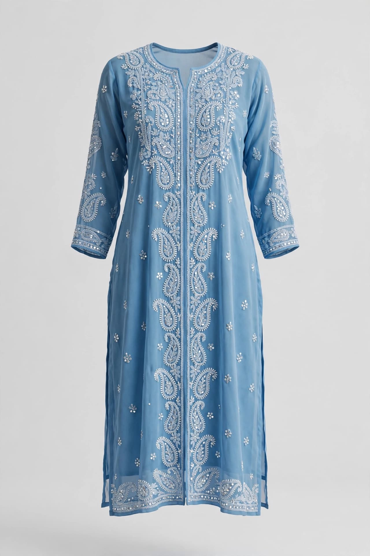 Modern Thread Symphony Kurti