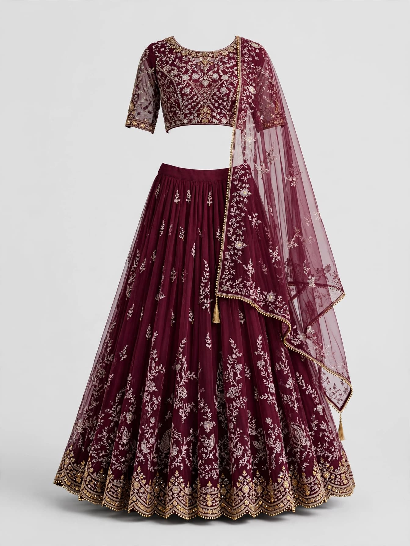 Majestic Kundan Dream Lehenga