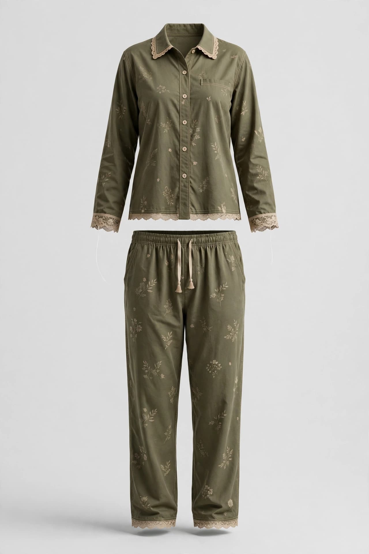 Regal Kalamkari Tale Night Suit