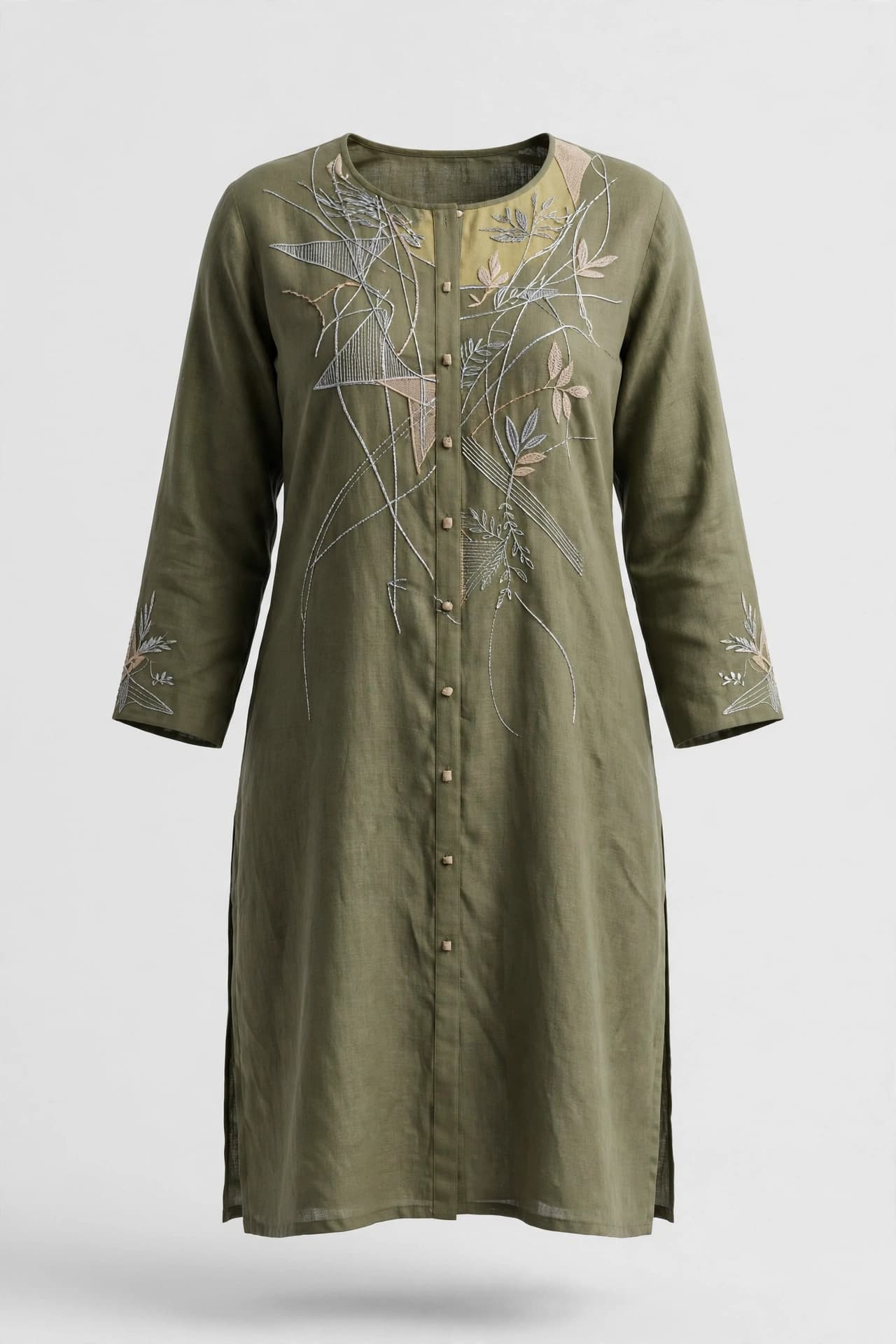 Elegant Mirror Galaxy Office Kurti