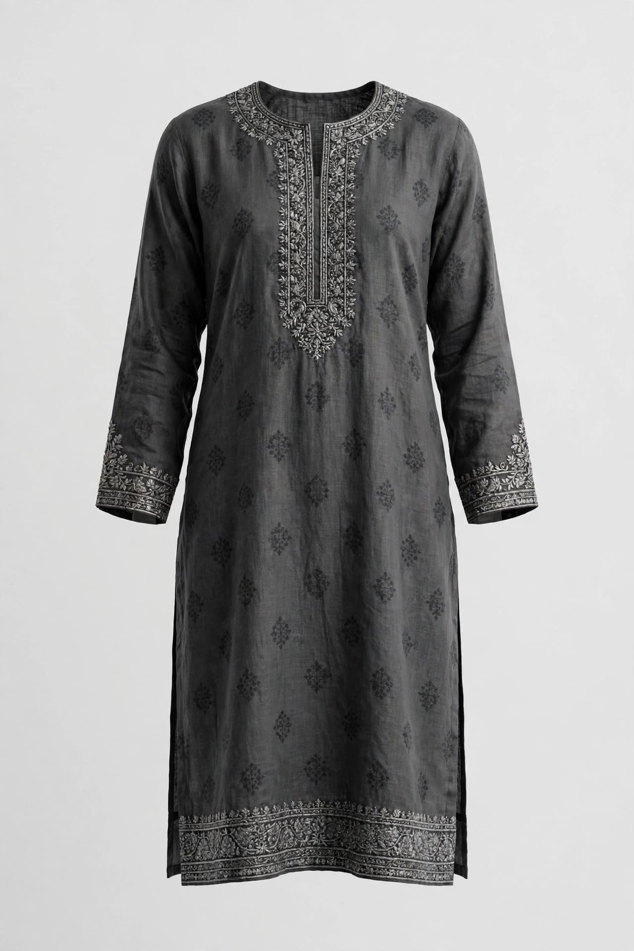 Serene Moti Garden Printed Kurti