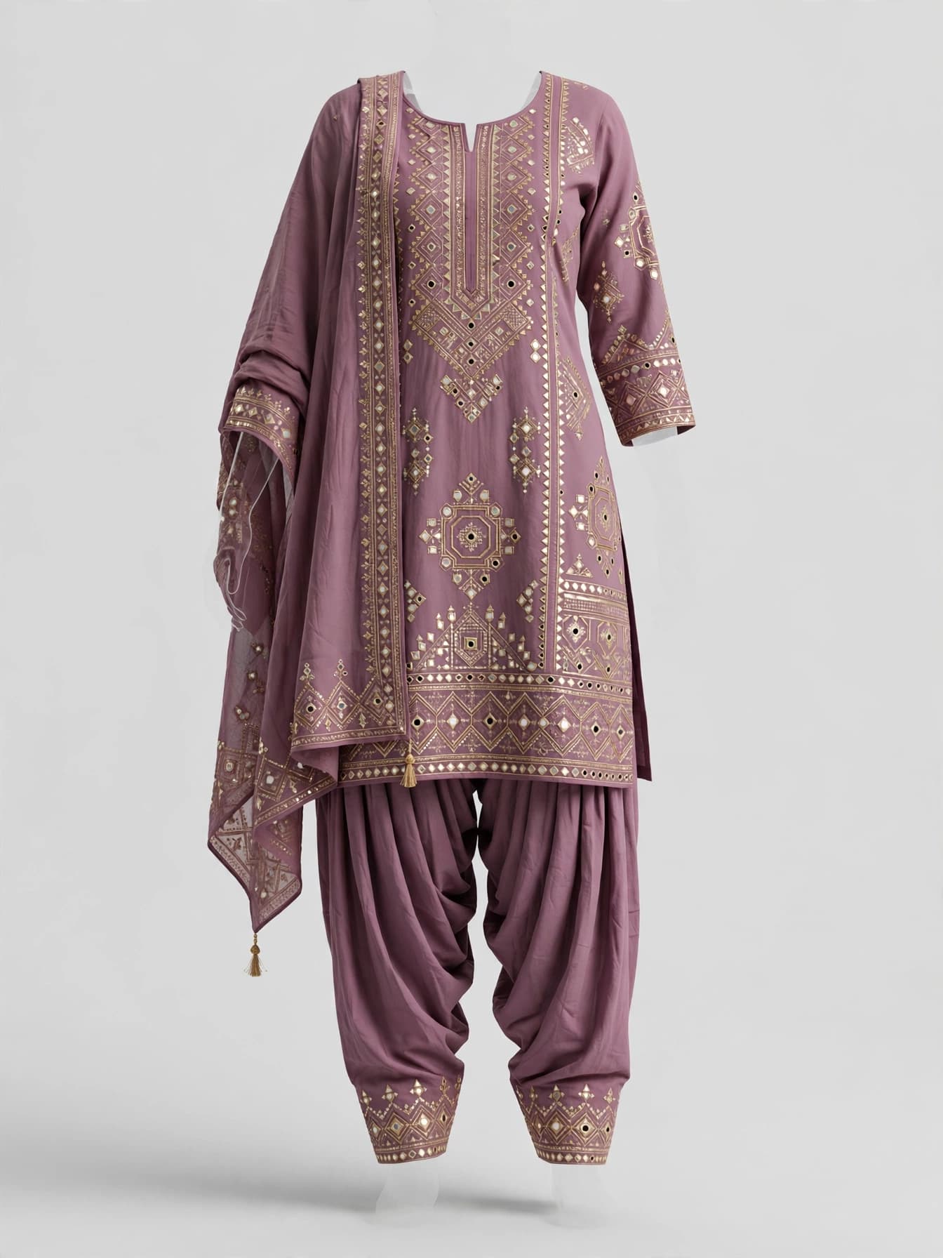 Serene Zardozi Zeal Patiala Suit