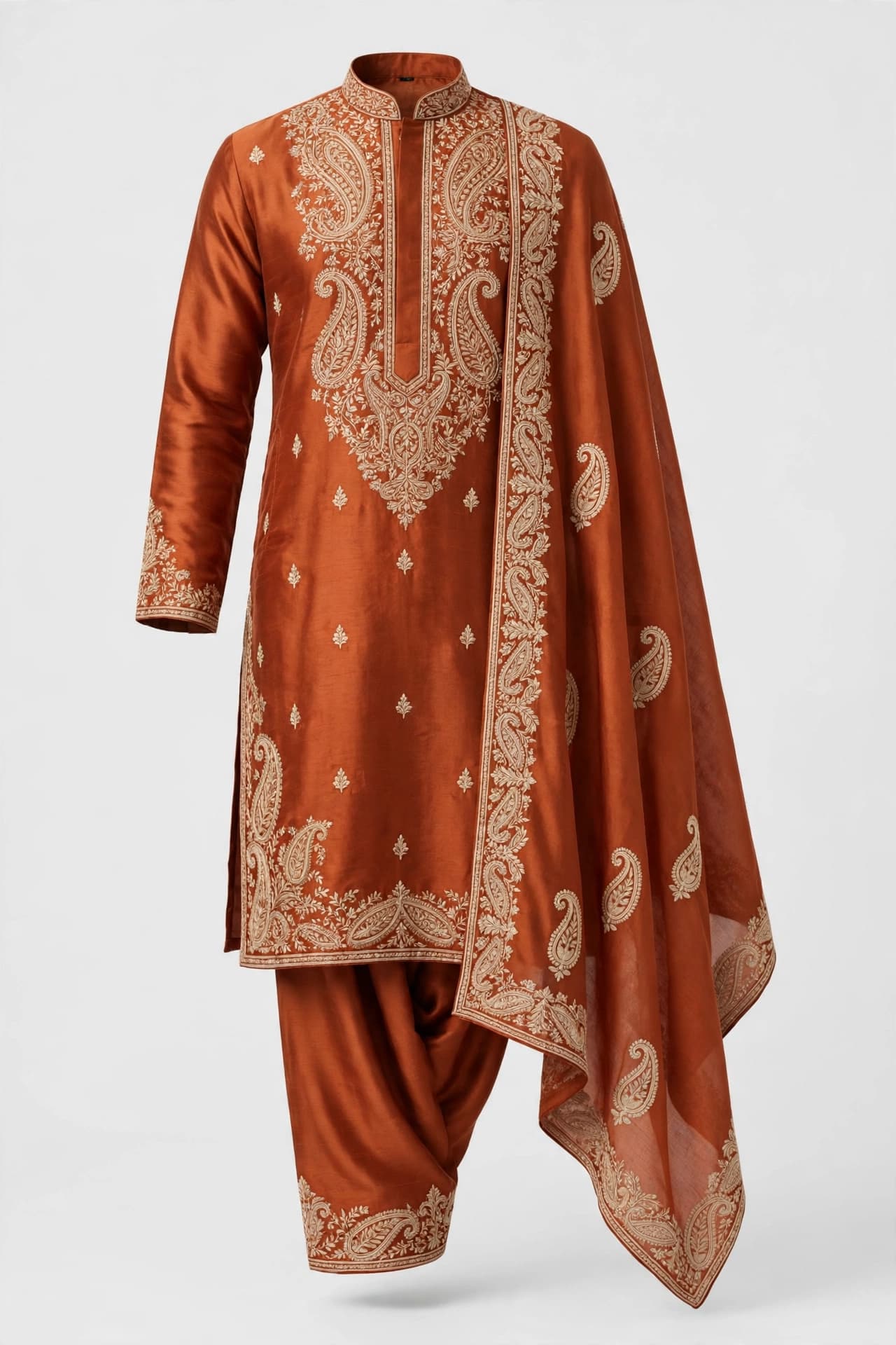 Timeless Chandbali Charm Punjabi Suit